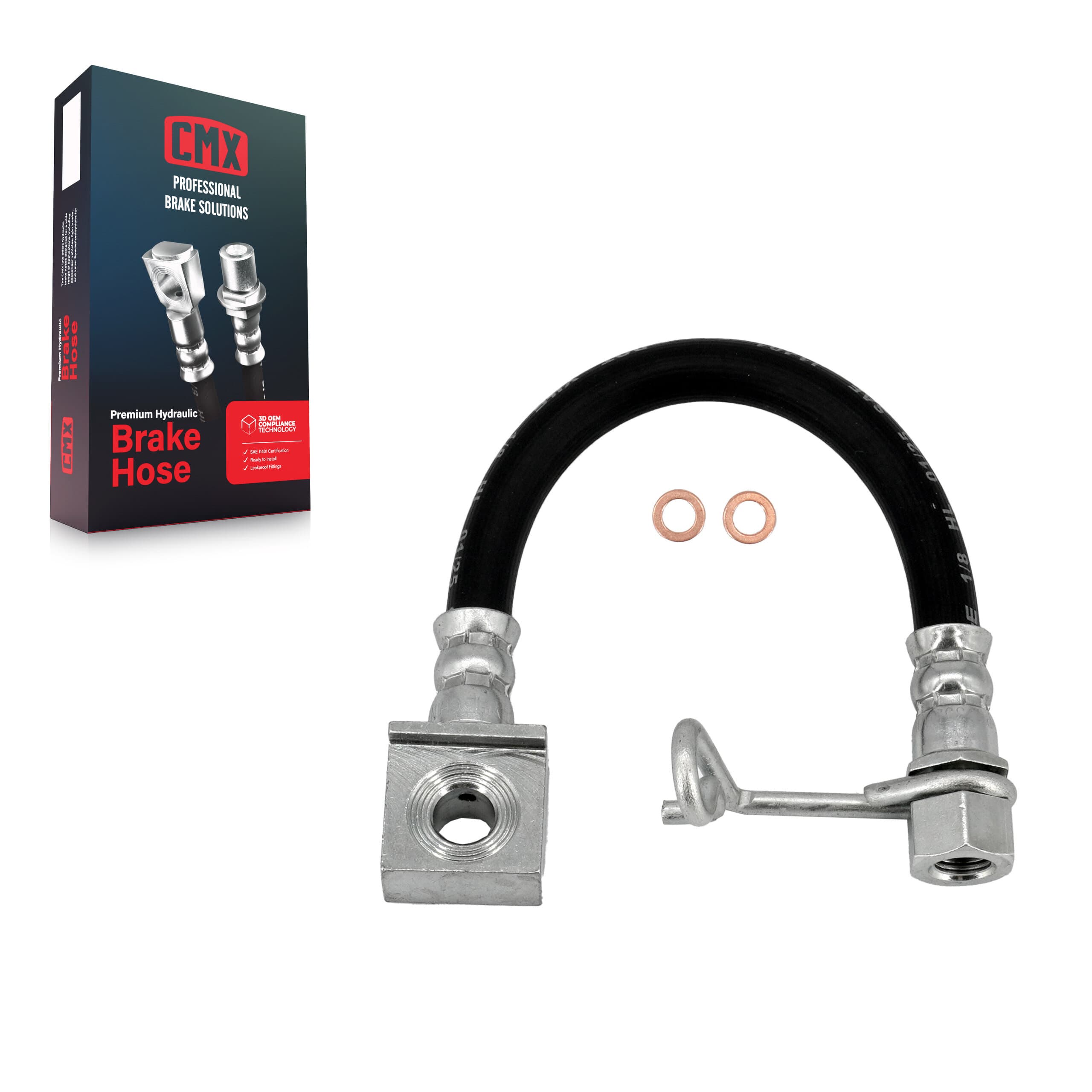 CMX - 12-H621609 - Rear Right Brake Hydraulic Hose image 1