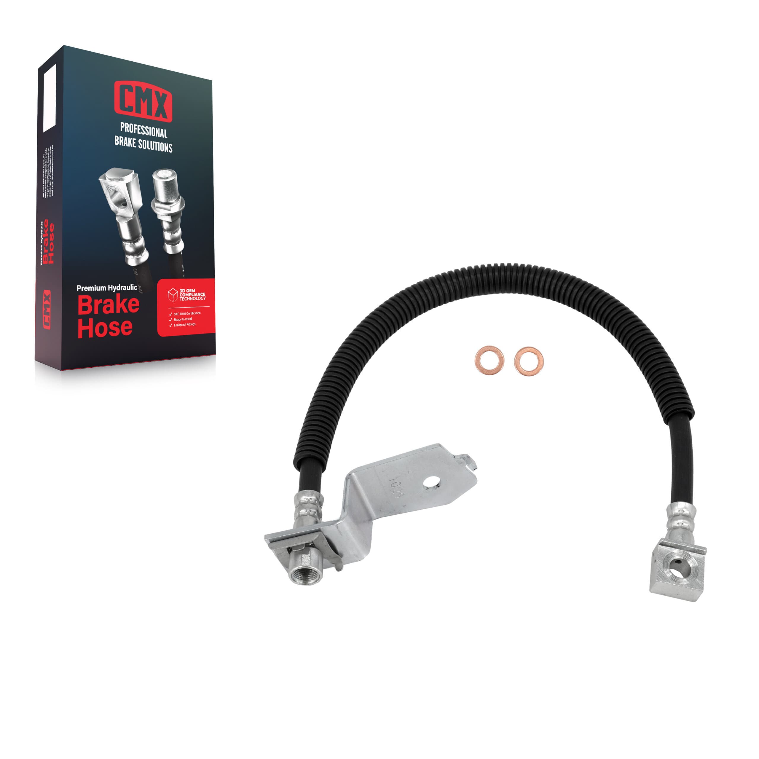 CMX - 12-H621665 - Rear Right Brake Hydraulic Hose image 1
