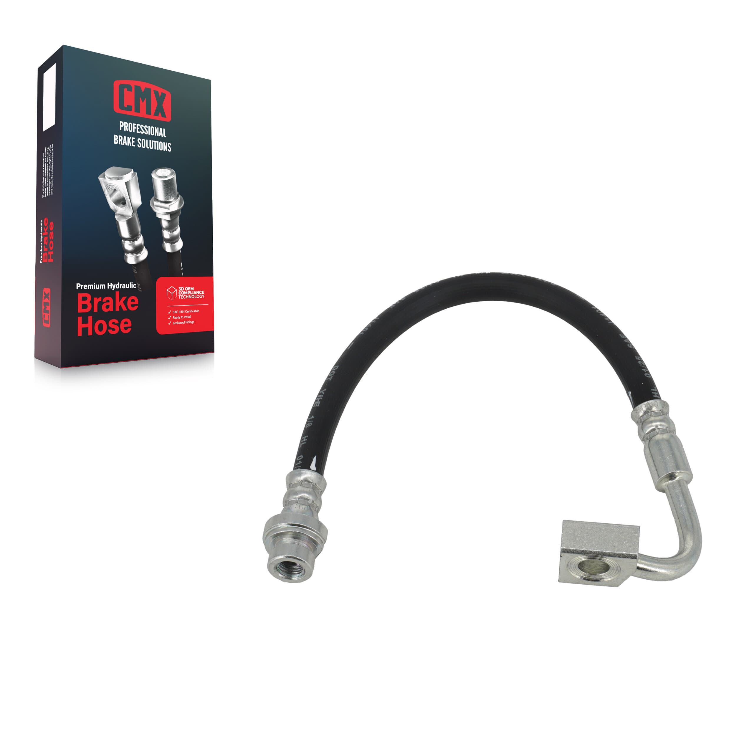 CMX - 12-H621743 - Rear Right Outer Brake Hydraulic Hose image 1