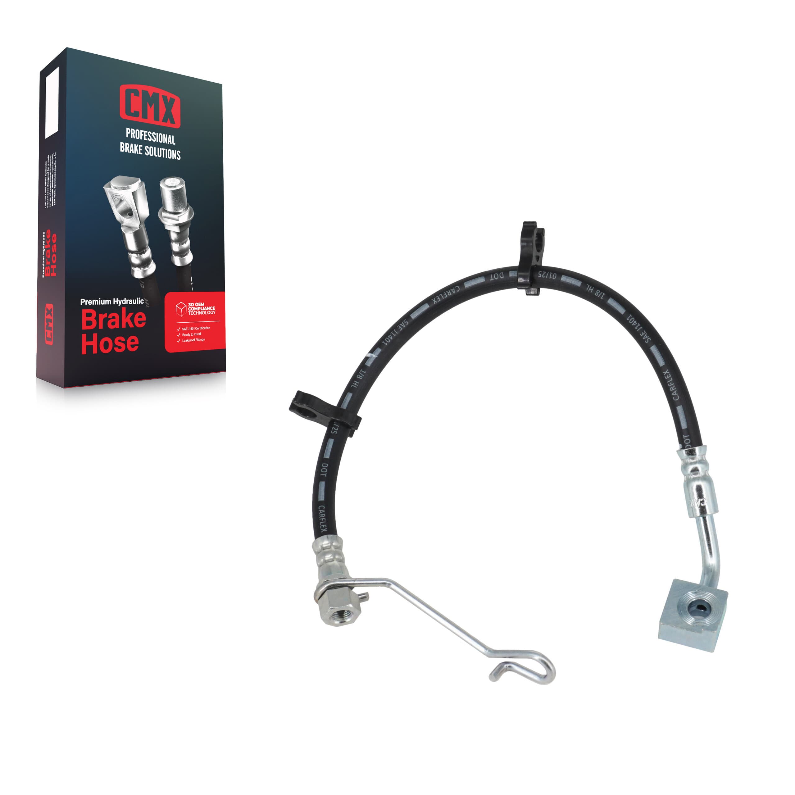 CMX - 12-H621751 - Rear Right Brake Hydraulic Hose image 1