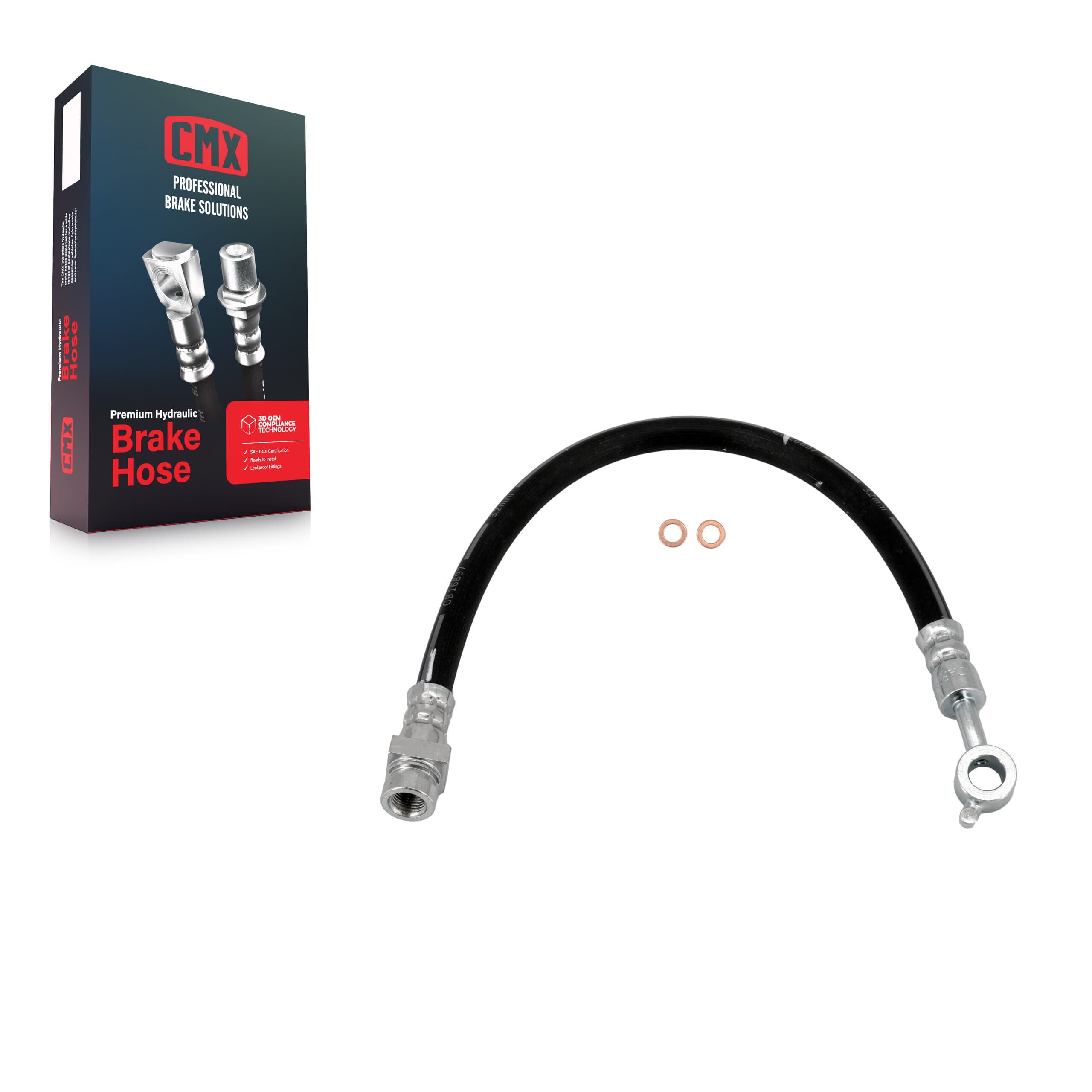 CMX - 12-H621778 - Rear Left Brake Hydraulic Hose image 1