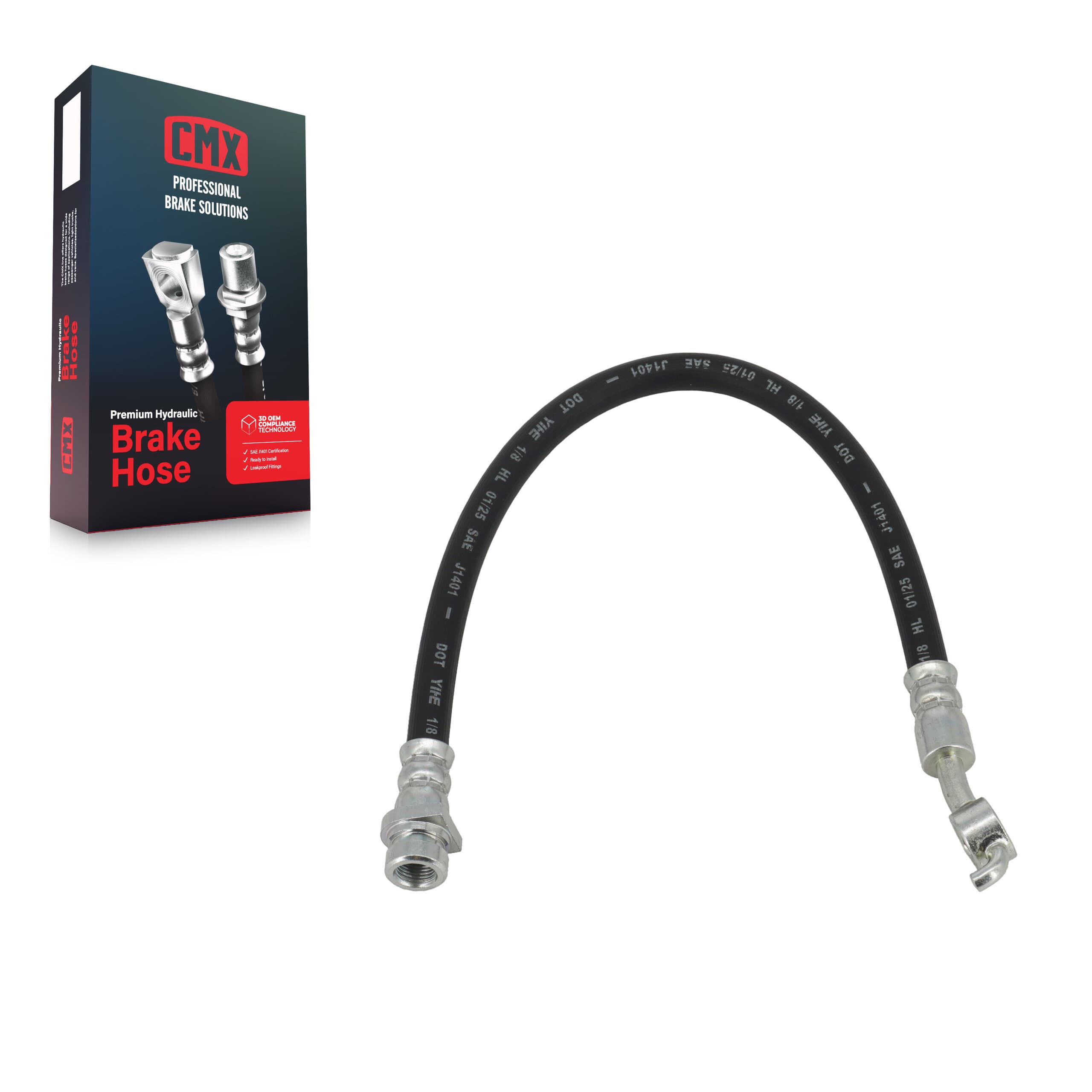 CMX - 12-H621781 - Rear Right Brake Hydraulic Hose image 1