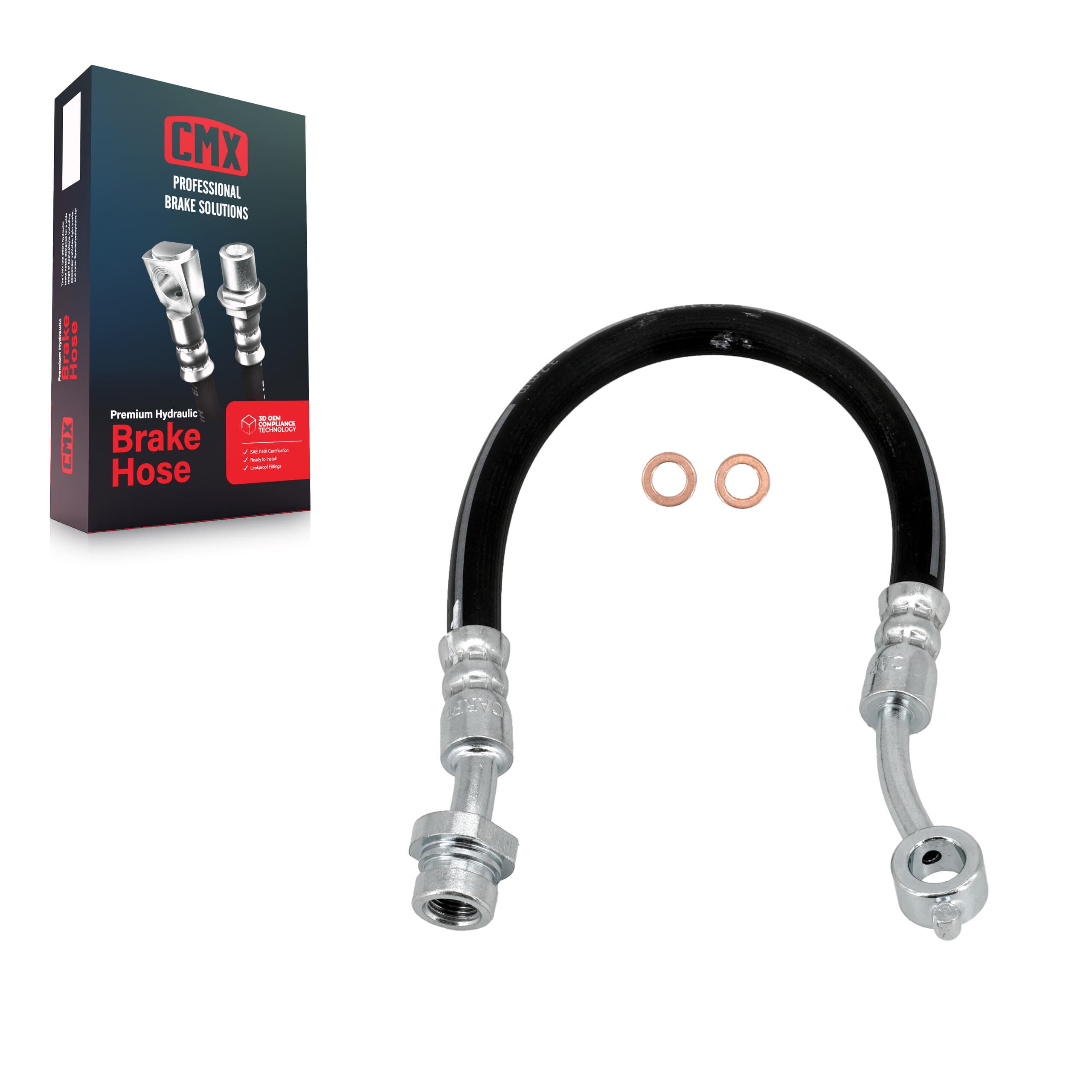 CMX - 12-H621784 - Rear Left Brake Hydraulic Hose image 1