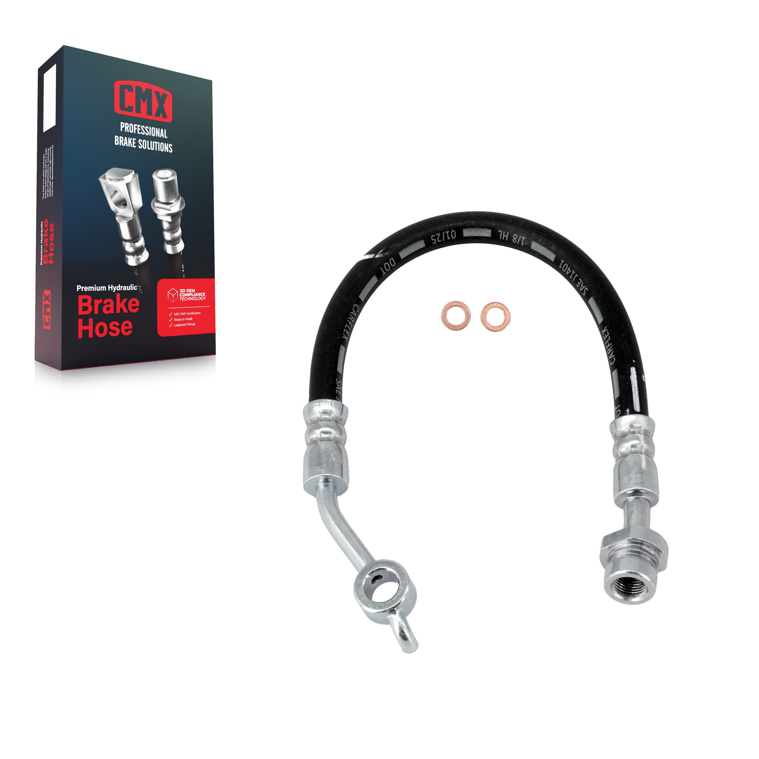 CMX - 12-H621785 - Rear Right Brake Hydraulic Hose image 1