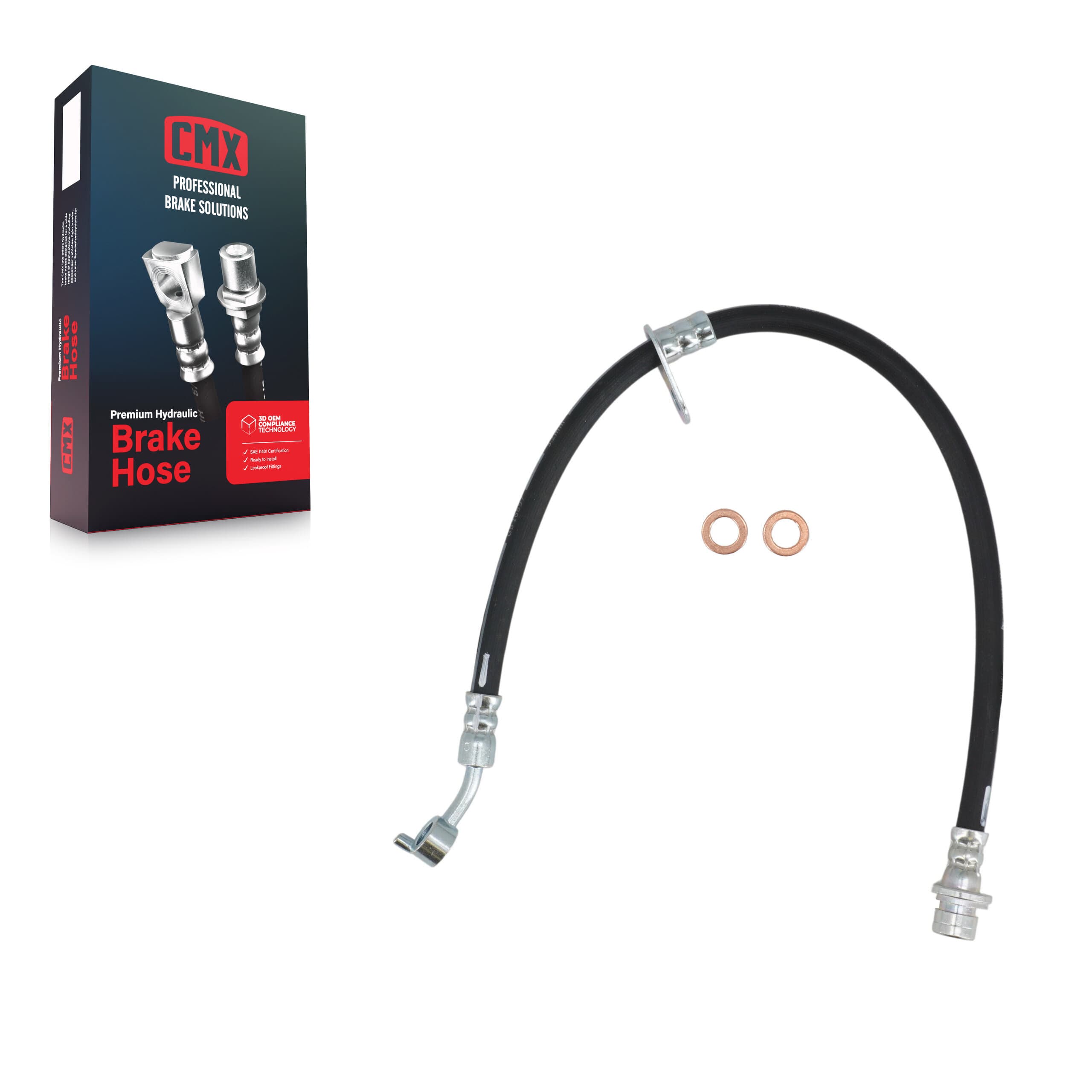 CMX - 12-H621920 - Rear Right Brake Hydraulic Hose image 1