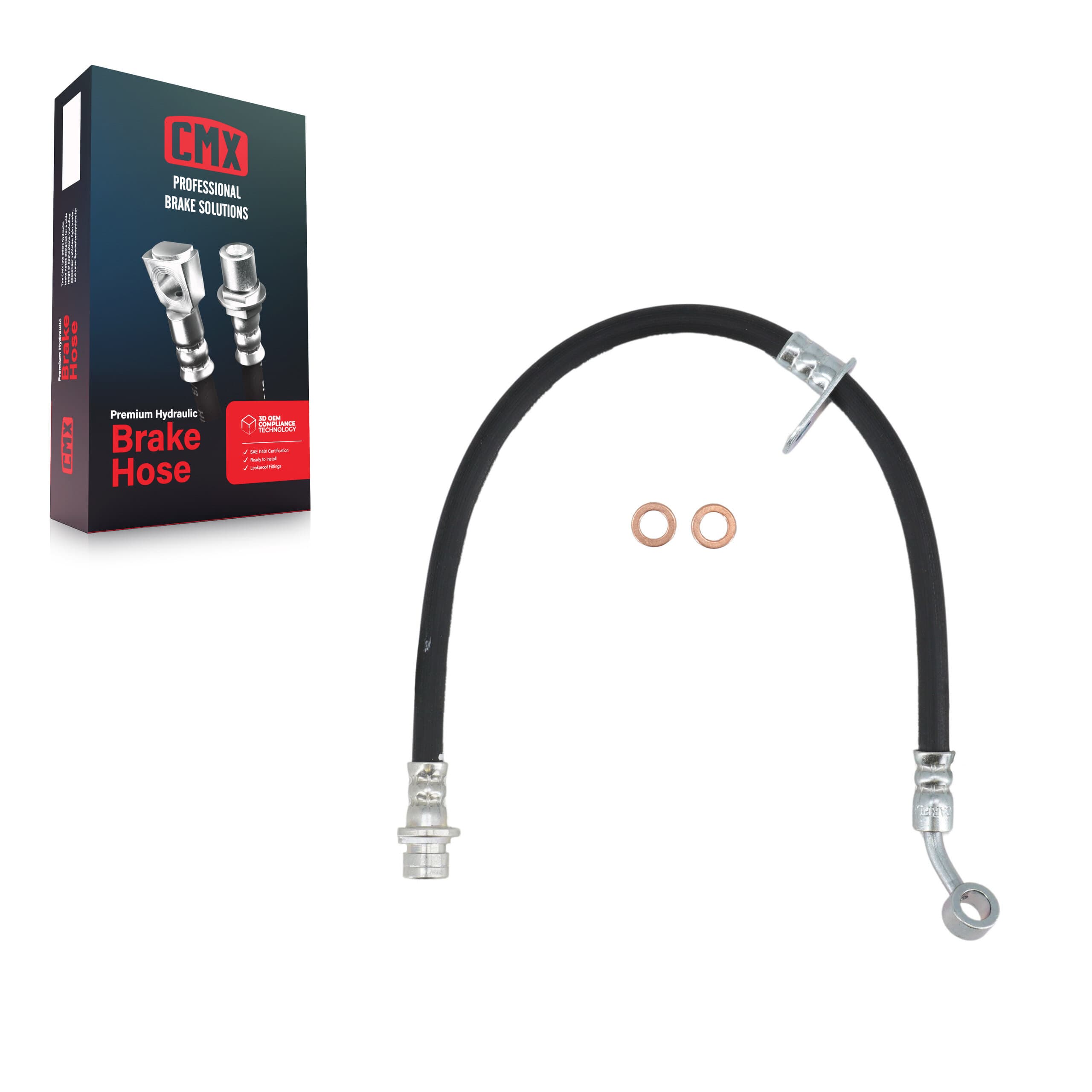 CMX - 12-H621924 - Rear Right Brake Hydraulic Hose image 1