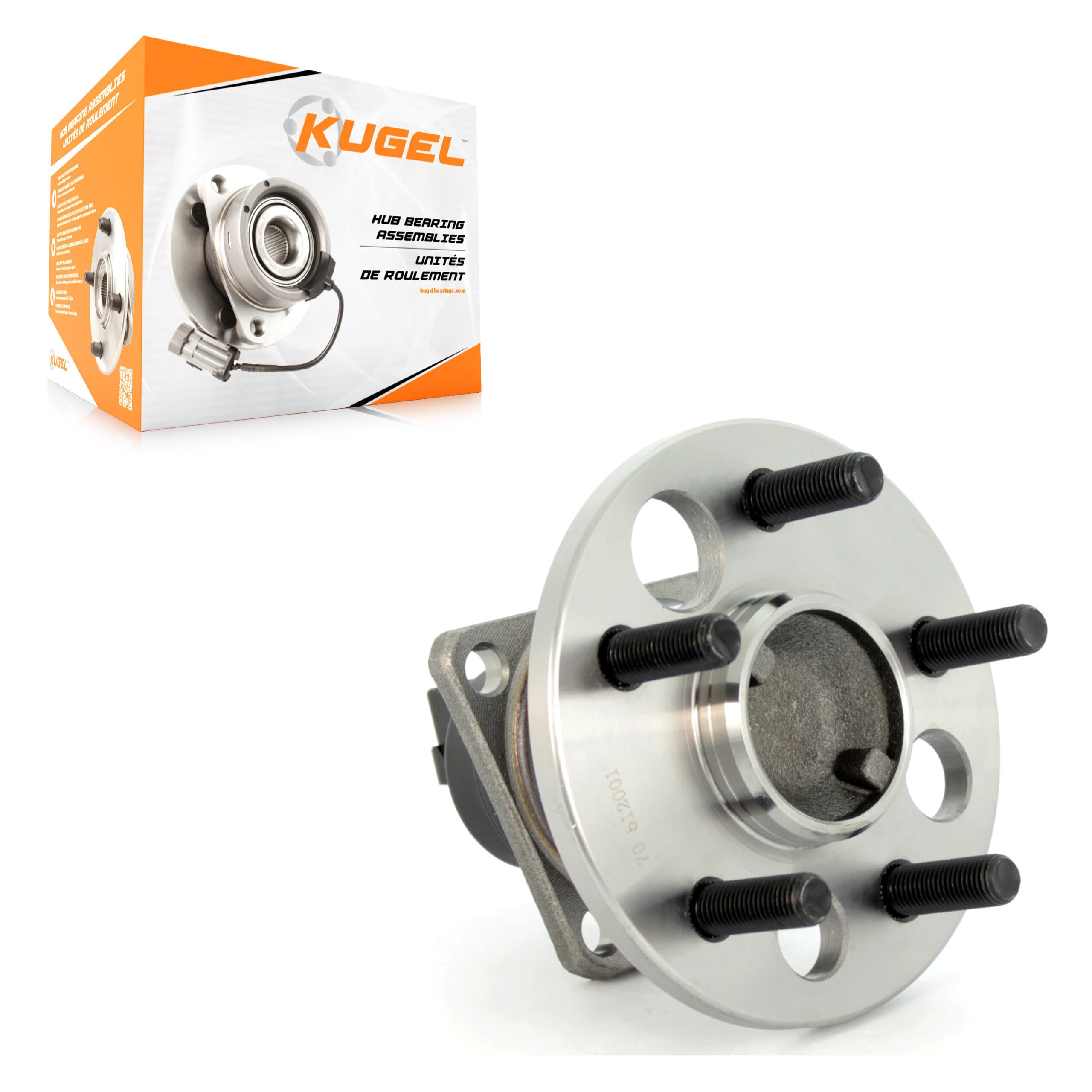Kugel - 70-512001 - Rear Wheel Bearing and Hub Assembly image 1