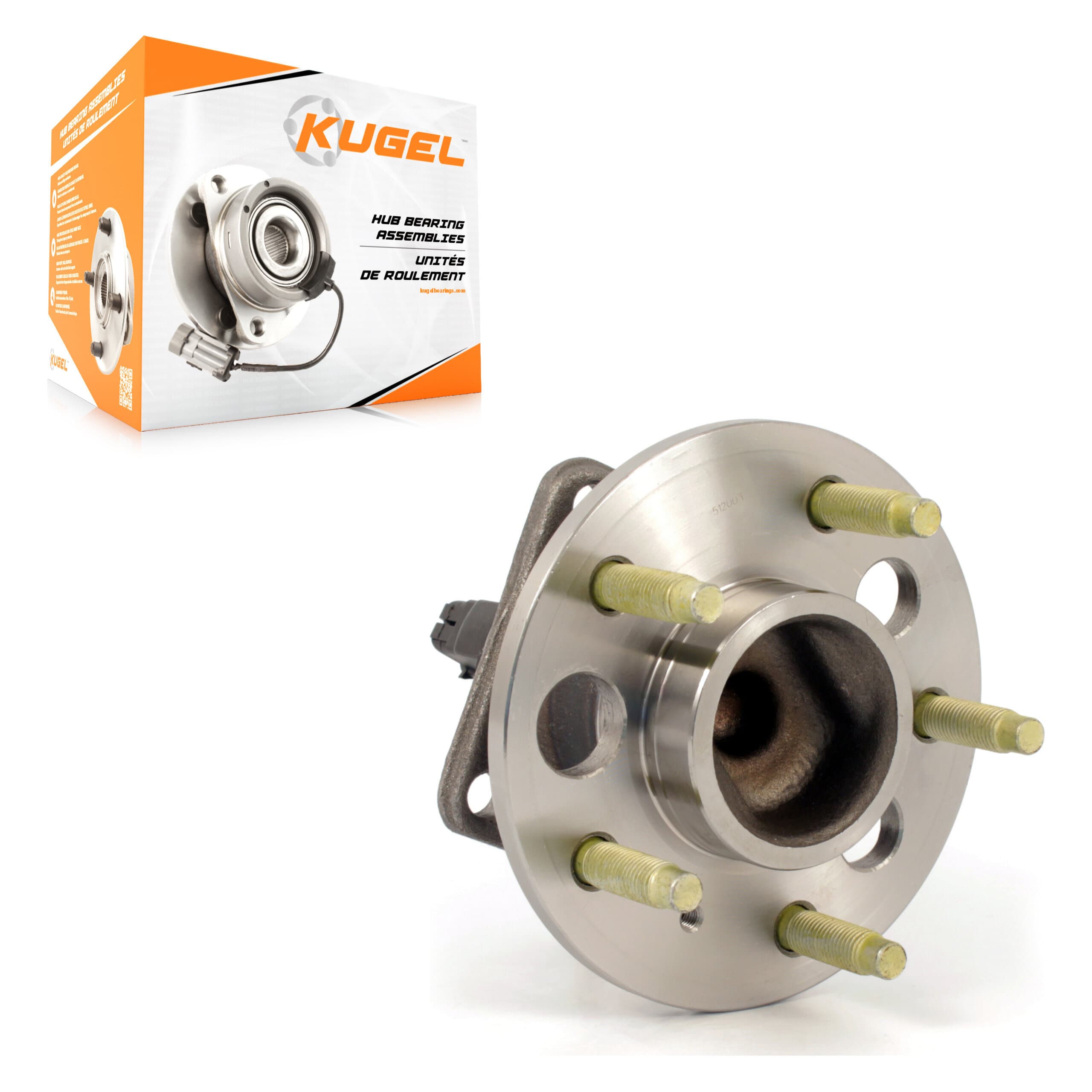 Kugel - 70-512003 - Rear Wheel Bearing and Hub Assembly image 1