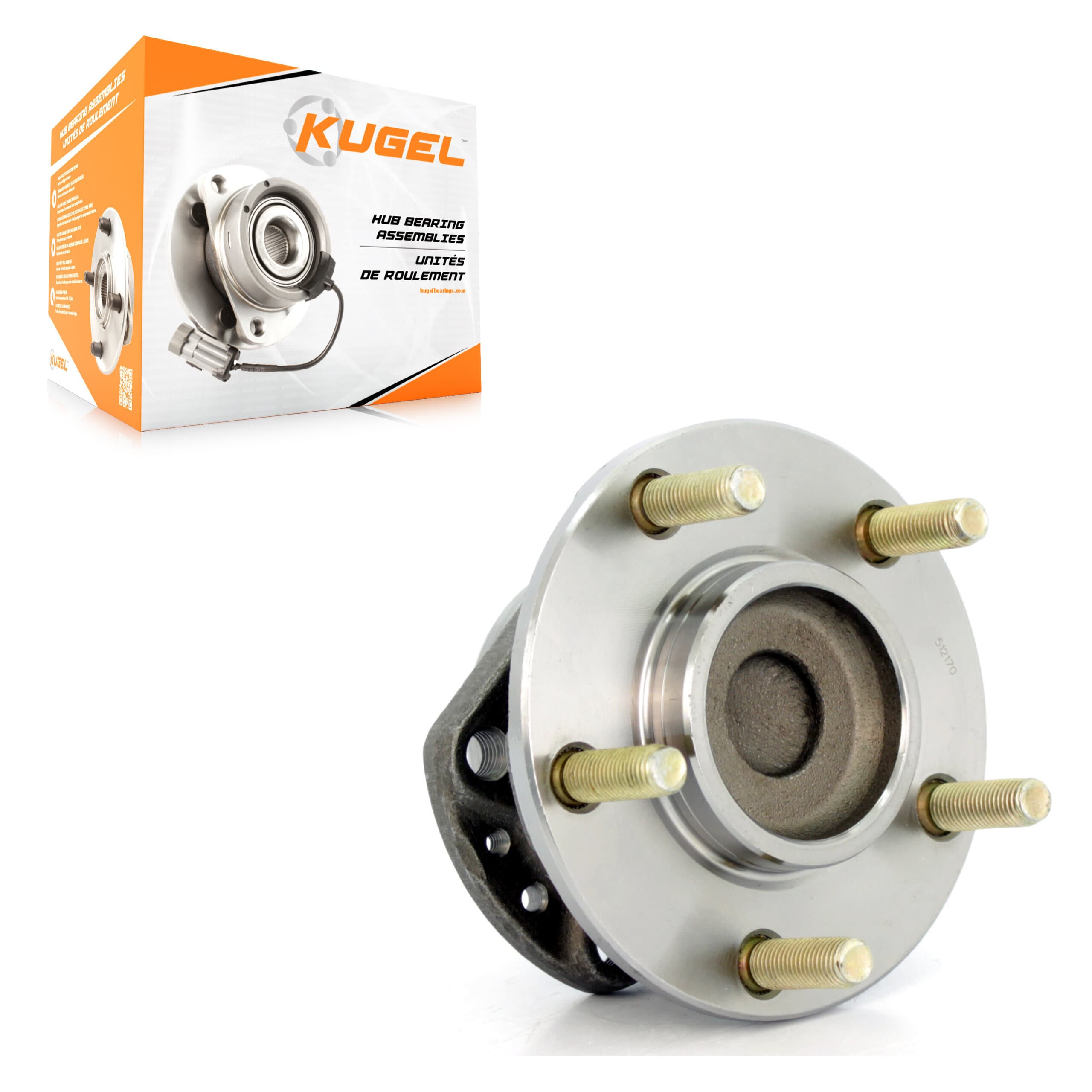 Kugel - 70-512170 - Rear Wheel Bearing and Hub Assembly image 1