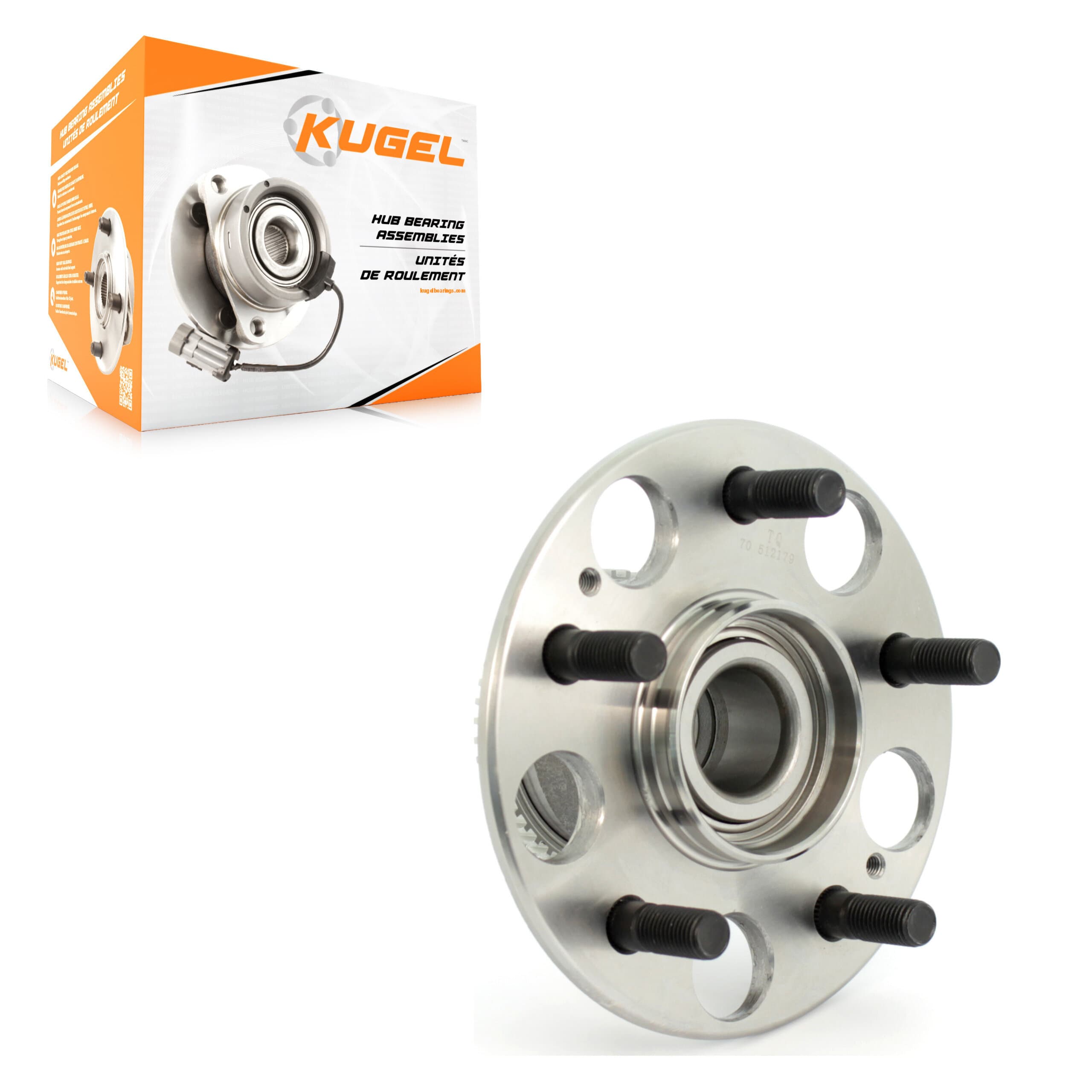 Kugel - 70-512179 - Rear Wheel Bearing and Hub Assembly image 1