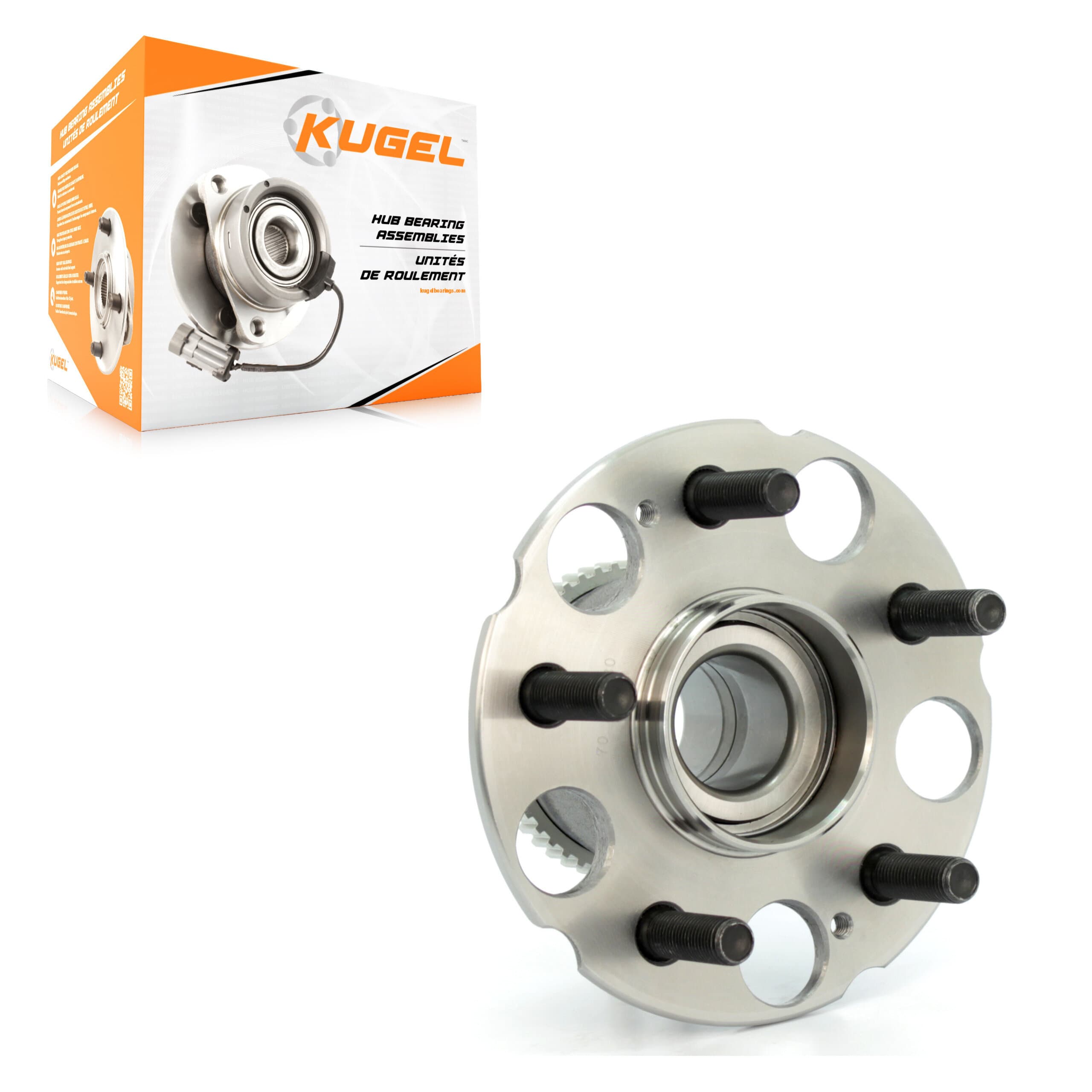 Kugel - 70-512180 - Rear Wheel Bearing and Hub Assembly image 1