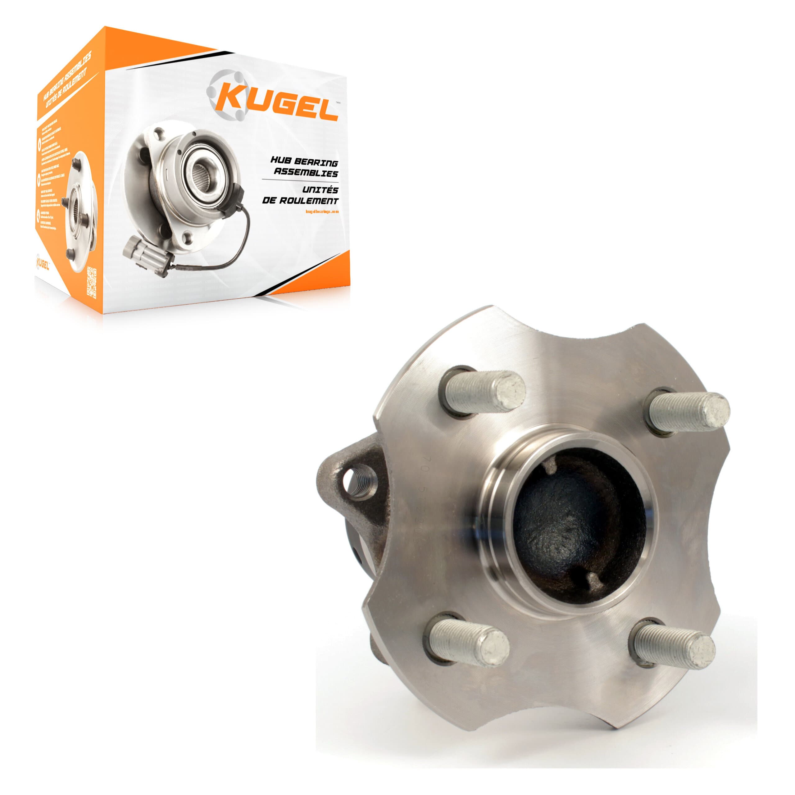 Kugel - 70-512209 - Rear Wheel Bearing and Hub Assembly image 1