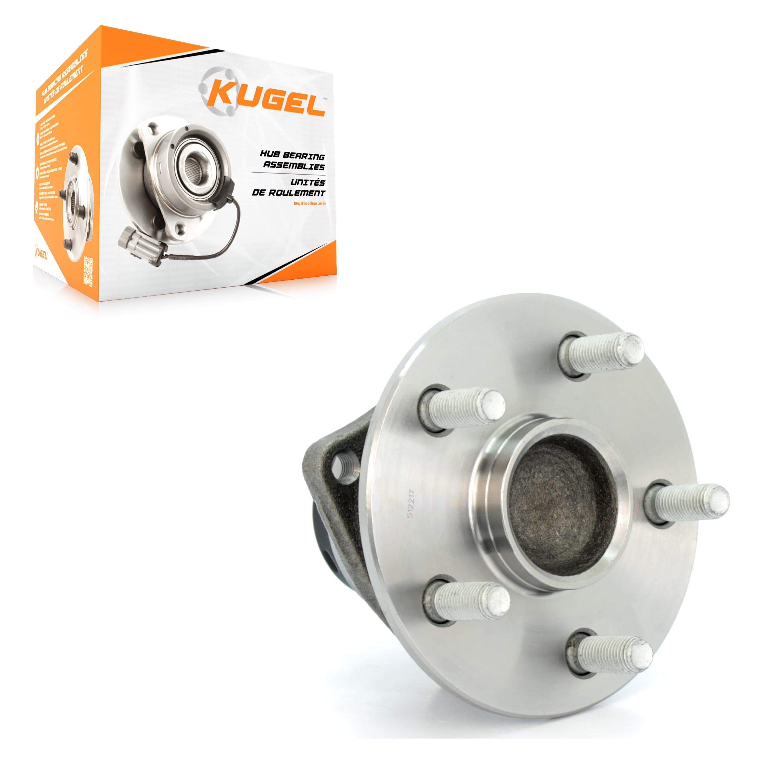 Kugel - 70-512217 - Rear Wheel Bearing and Hub Assembly image 1