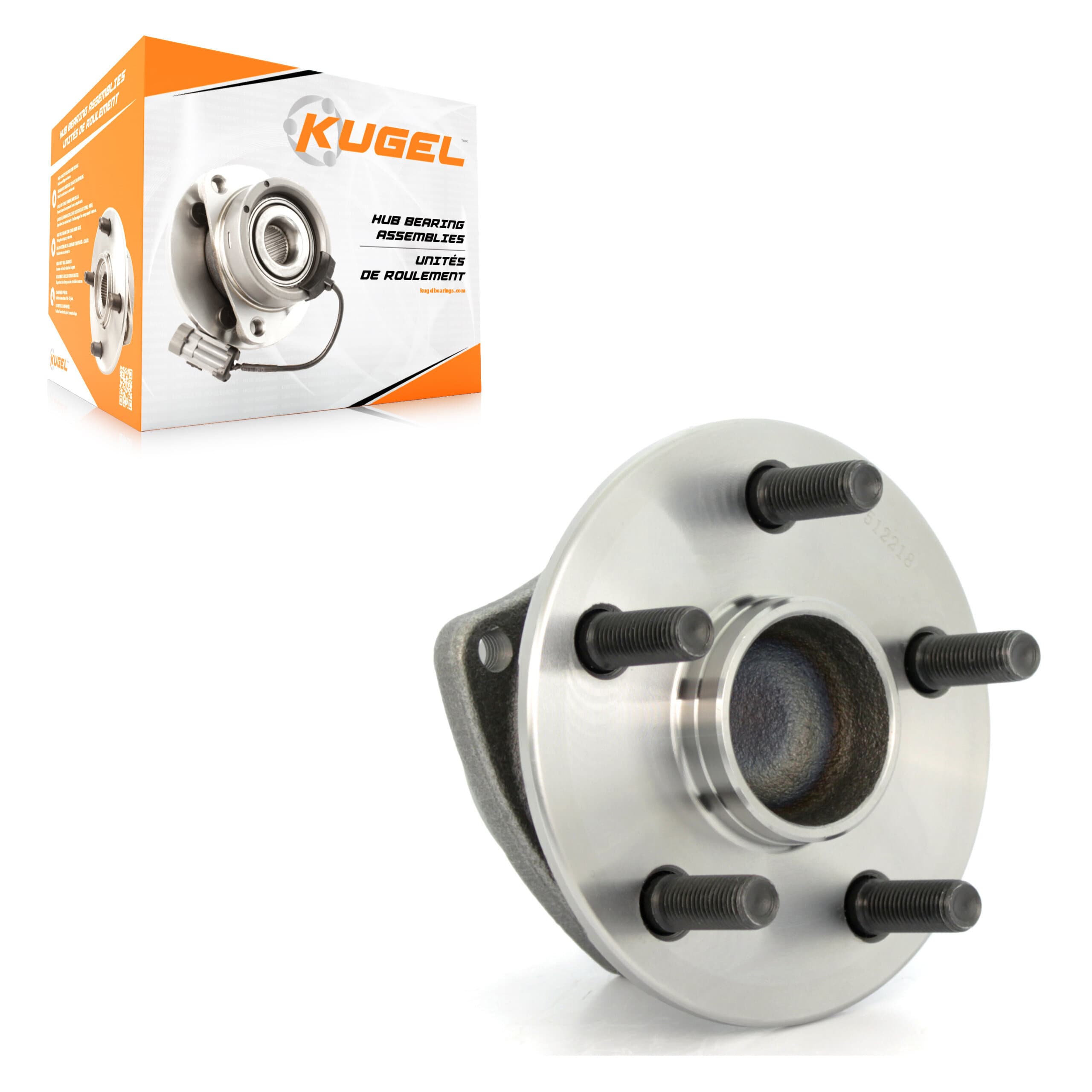 Kugel - 70-512218 - Rear Wheel Bearing and Hub Assembly image 1