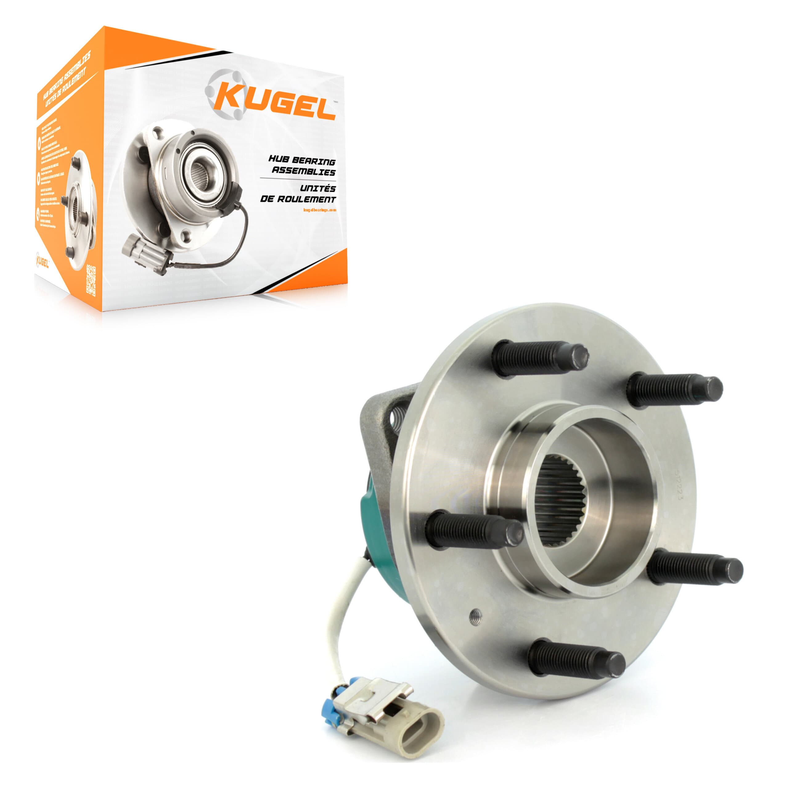 Kugel - 70-512223 - Rear Wheel Bearing and Hub Assembly image 1