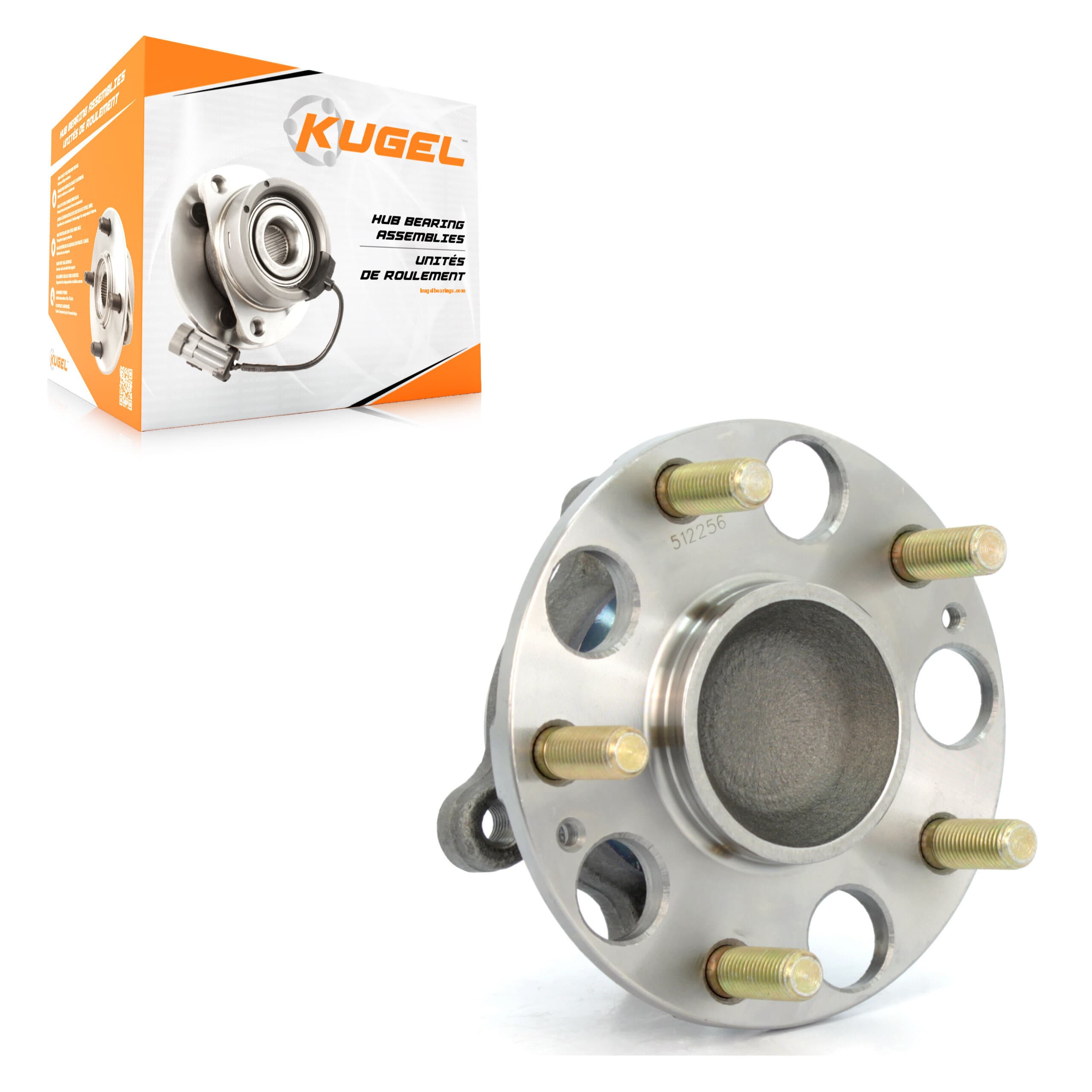 Kugel - 70-512256 - Rear Wheel Bearing and Hub Assembly image 1