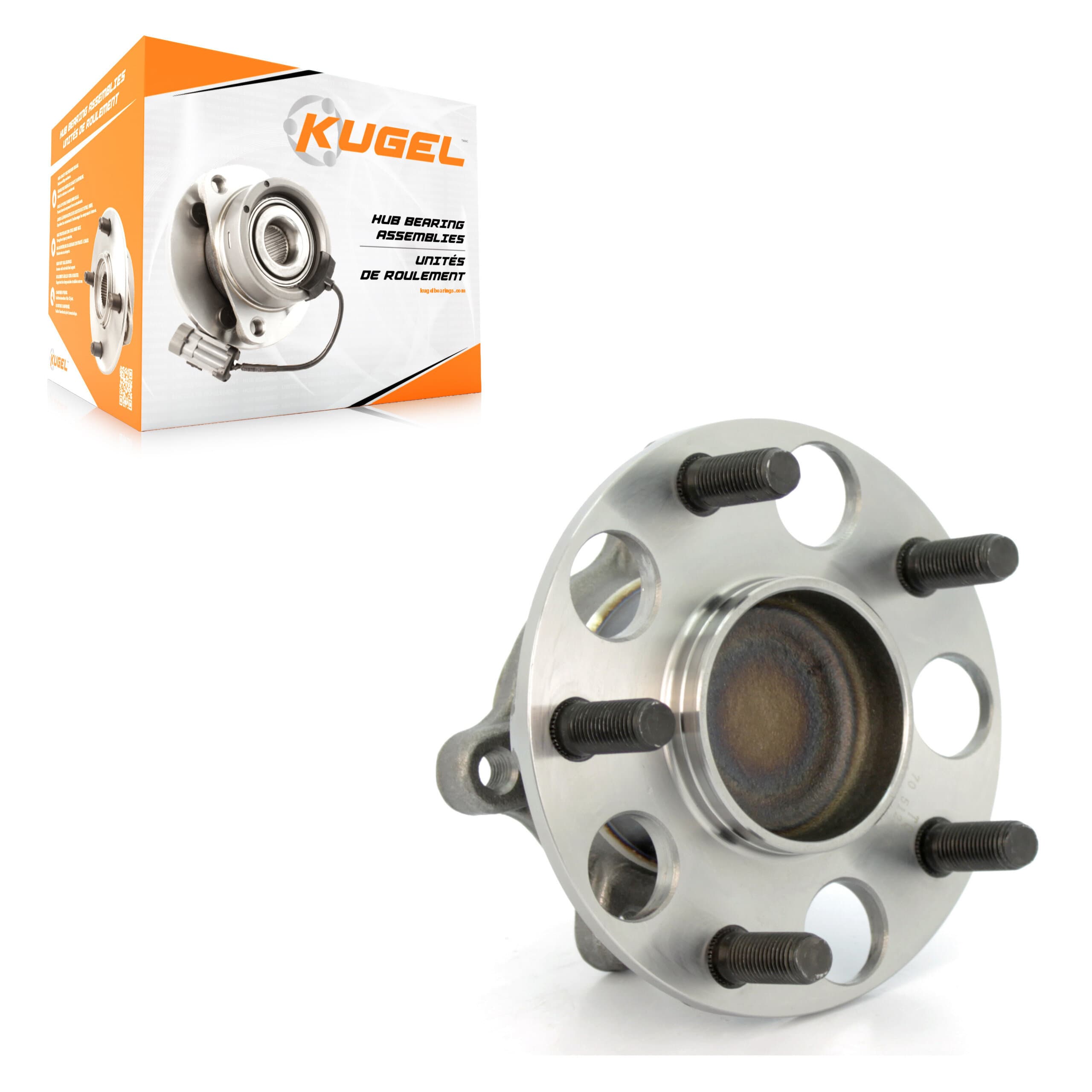 Kugel - 70-512257 - Rear Wheel Bearing and Hub Assembly image 1