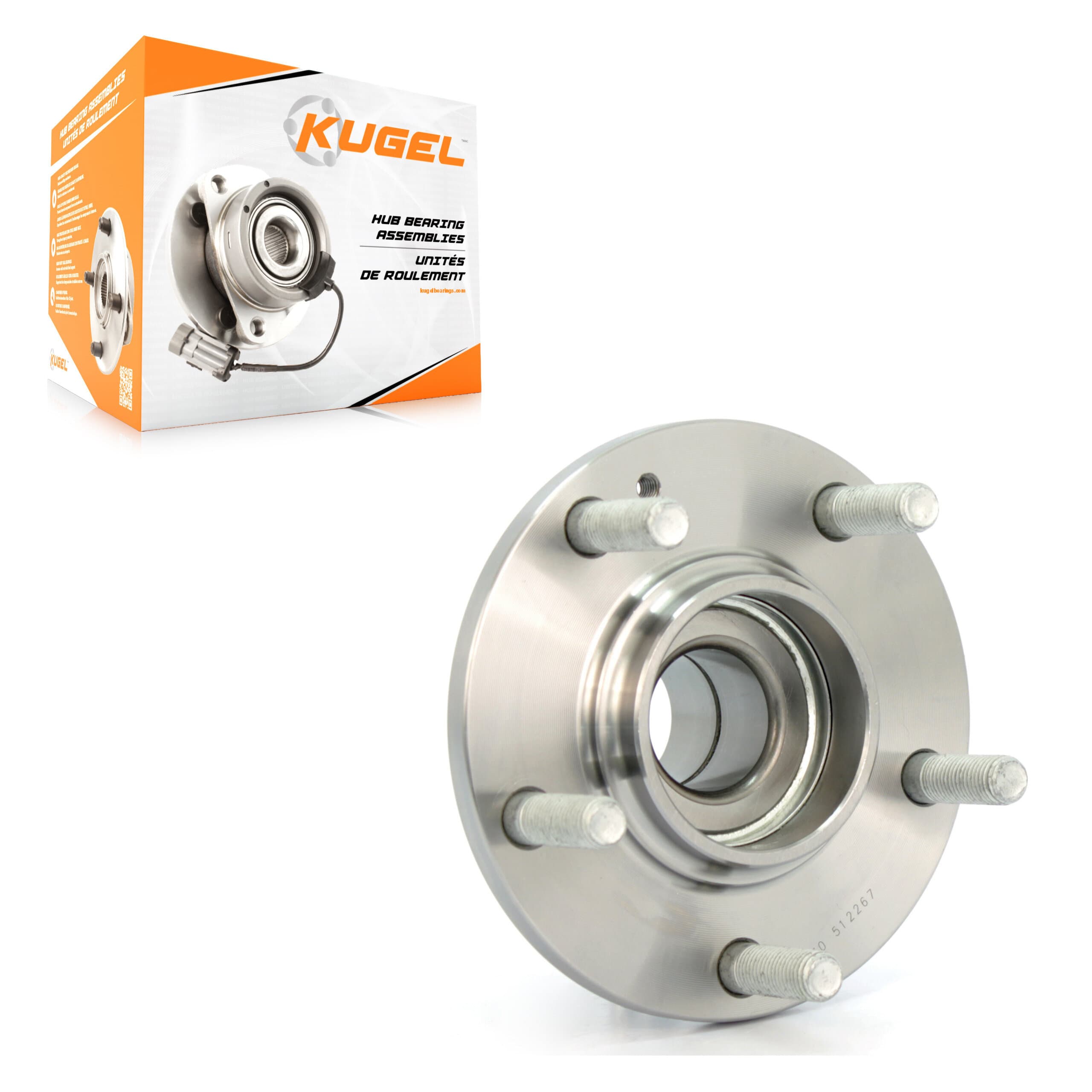 Kugel - 70-512267 - Rear Wheel Bearing and Hub Assembly image 1