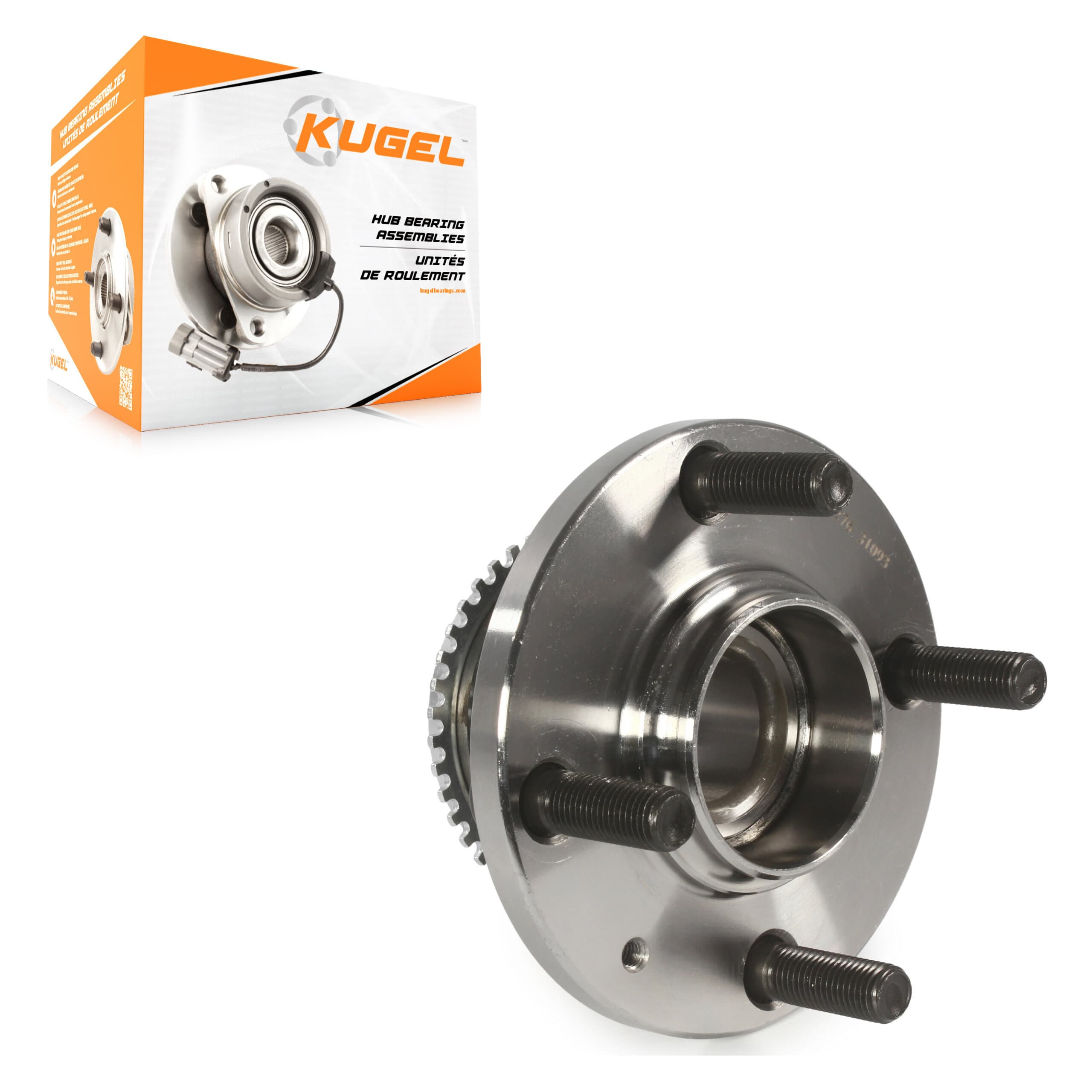 Kugel - 70-512276 - Rear Wheel Bearing and Hub Assembly image 1