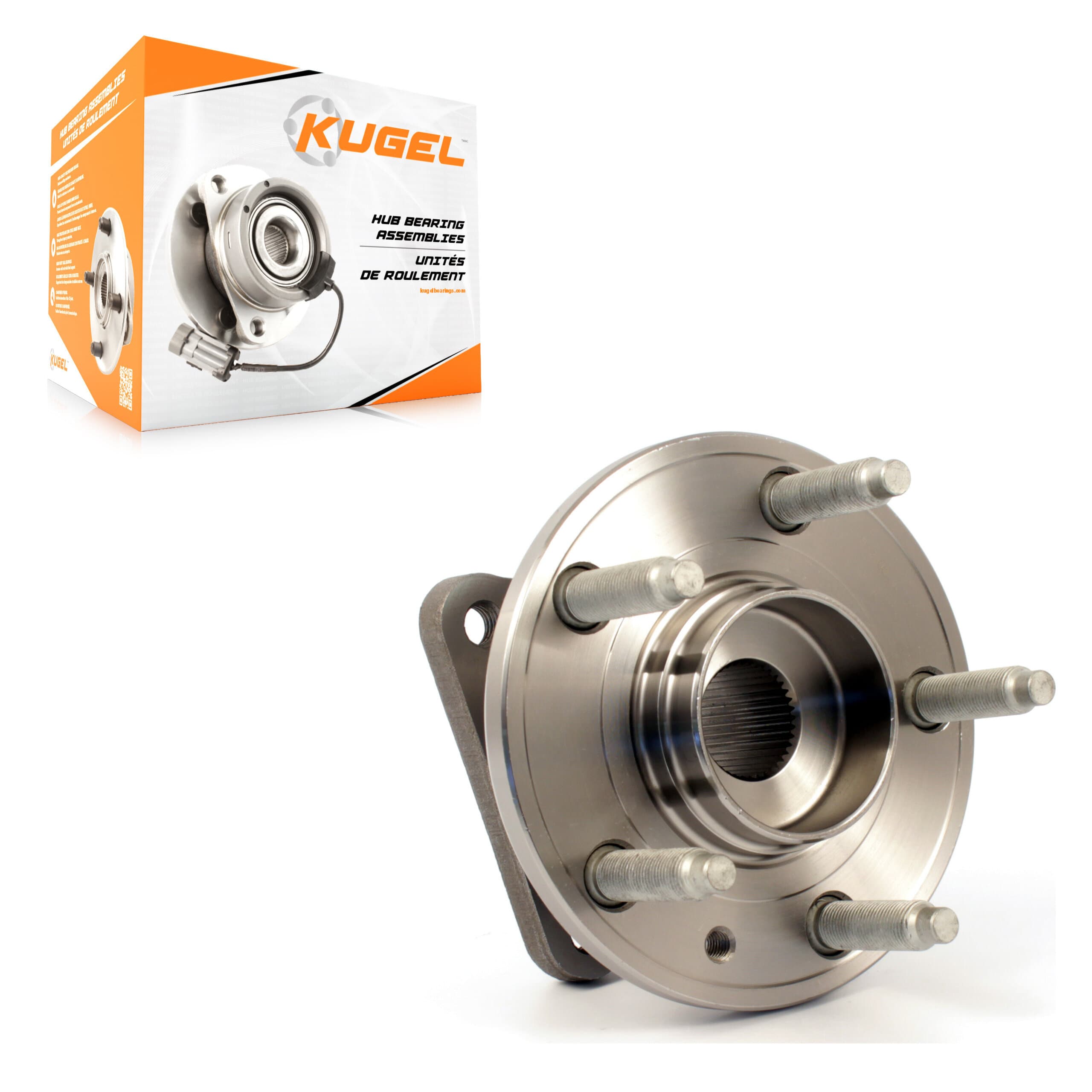 Kugel - 70-512299 - Rear Wheel Bearing and Hub Assembly image 1