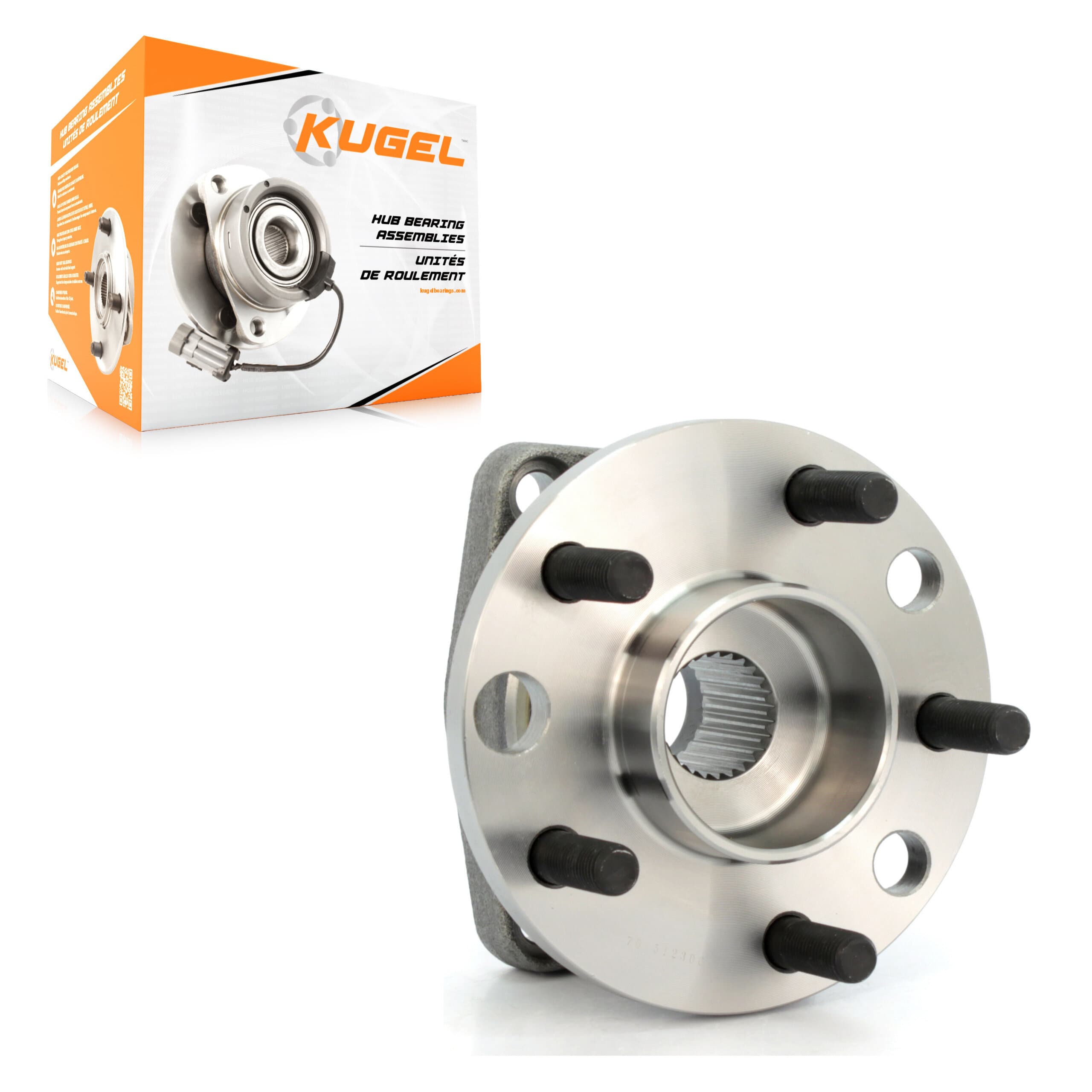 Kugel - 70-512306 - Rear Wheel Bearing and Hub Assembly image 1