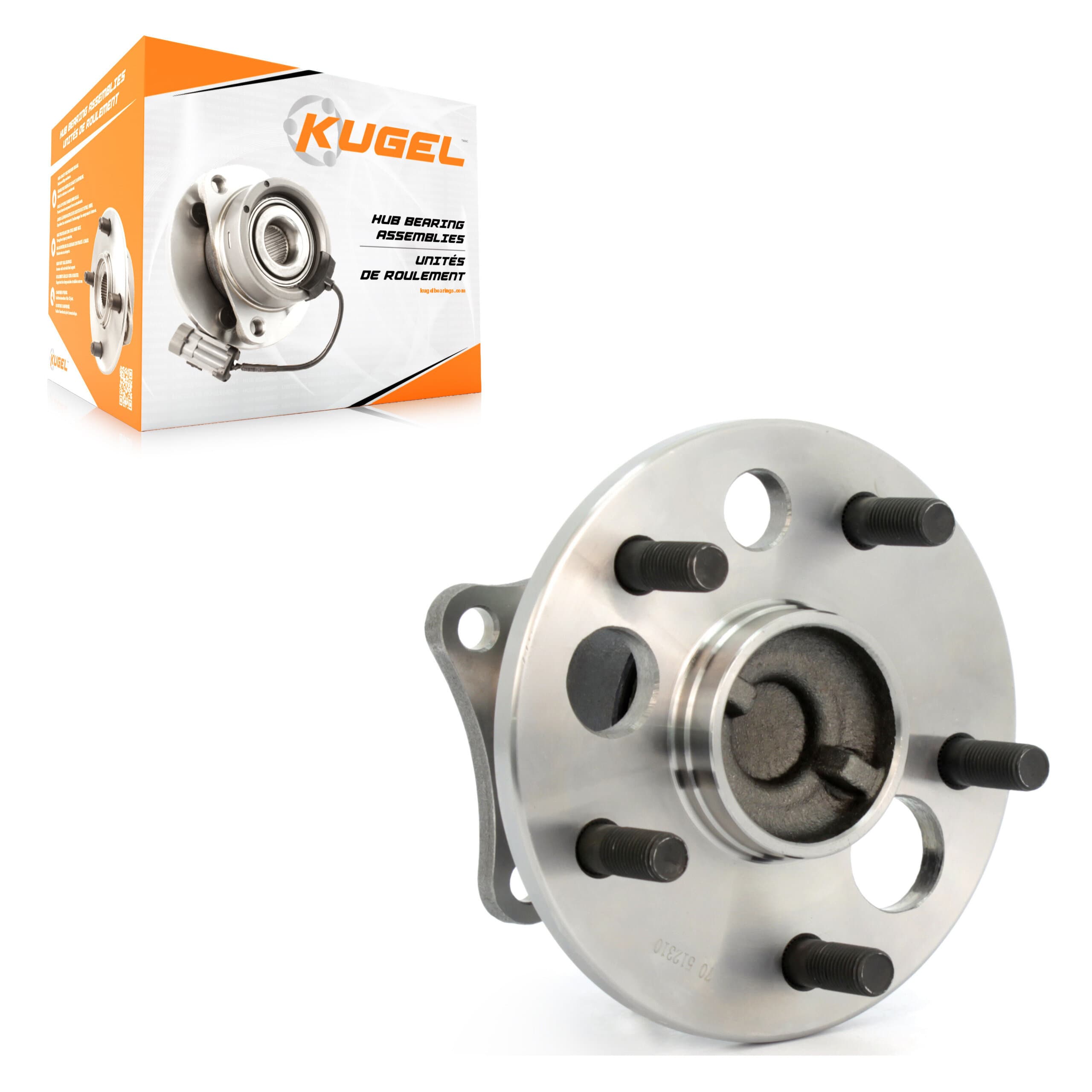 Kugel - 70-512310 - Rear Wheel Bearing and Hub Assembly image 1