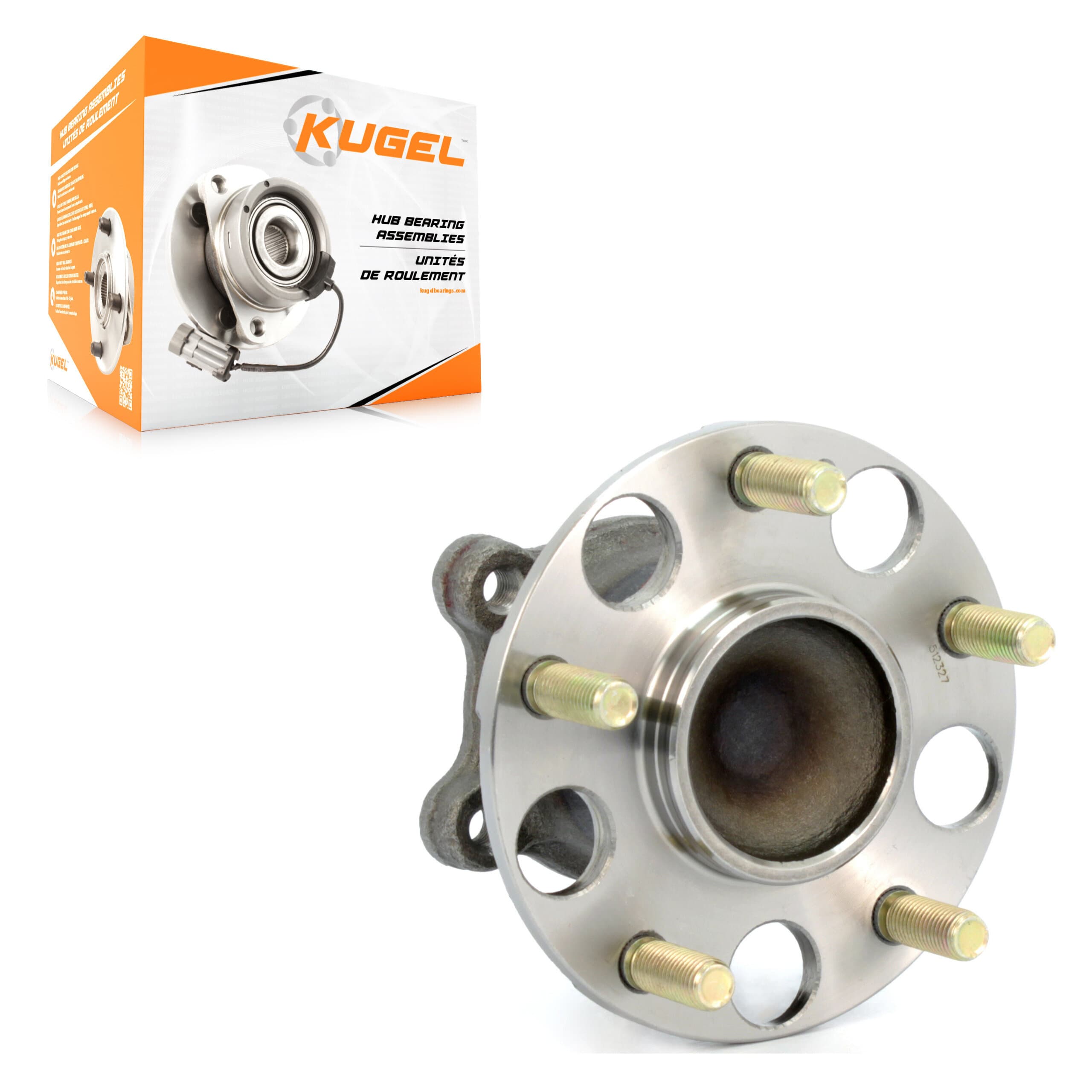 Kugel - 70-512327 - Rear Wheel Bearing and Hub Assembly image 1
