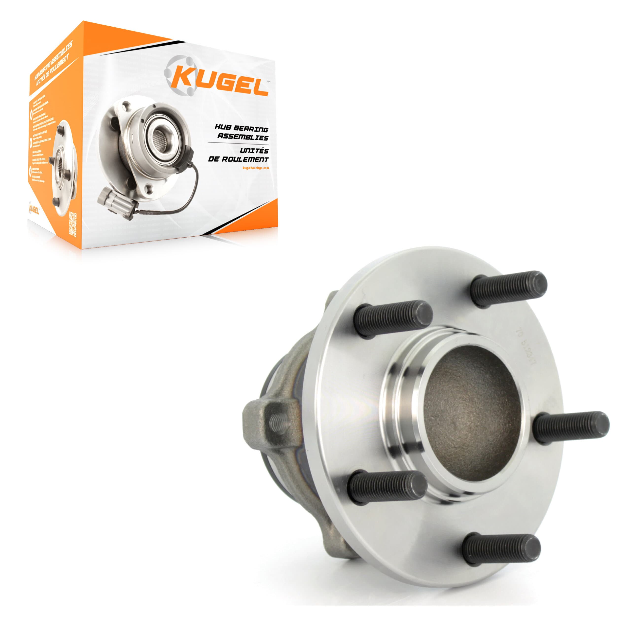 Kugel - 70-512347 - Rear Wheel Bearing and Hub Assembly image 1