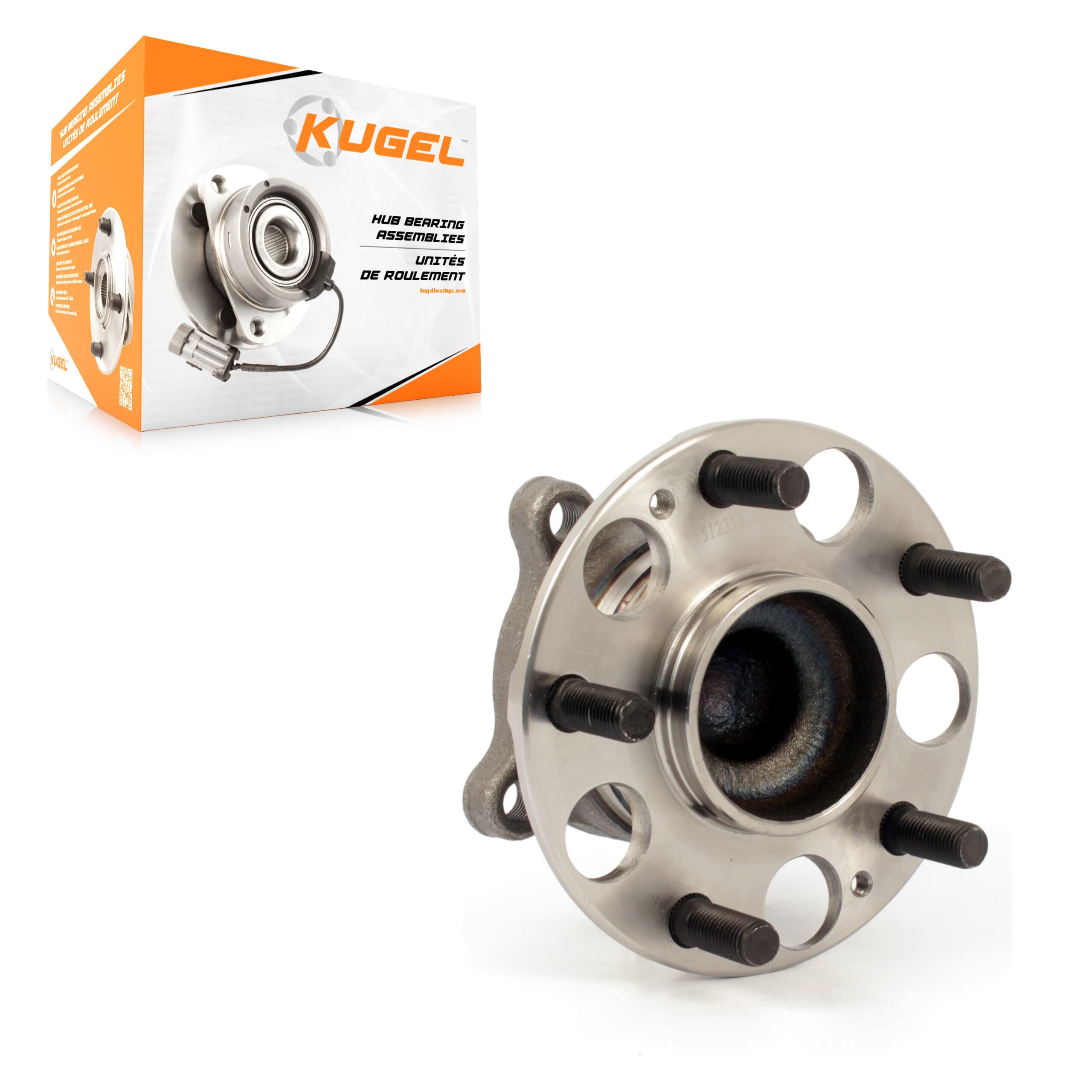 Kugel - 70-512353 - Rear Wheel Bearing and Hub Assembly image 1