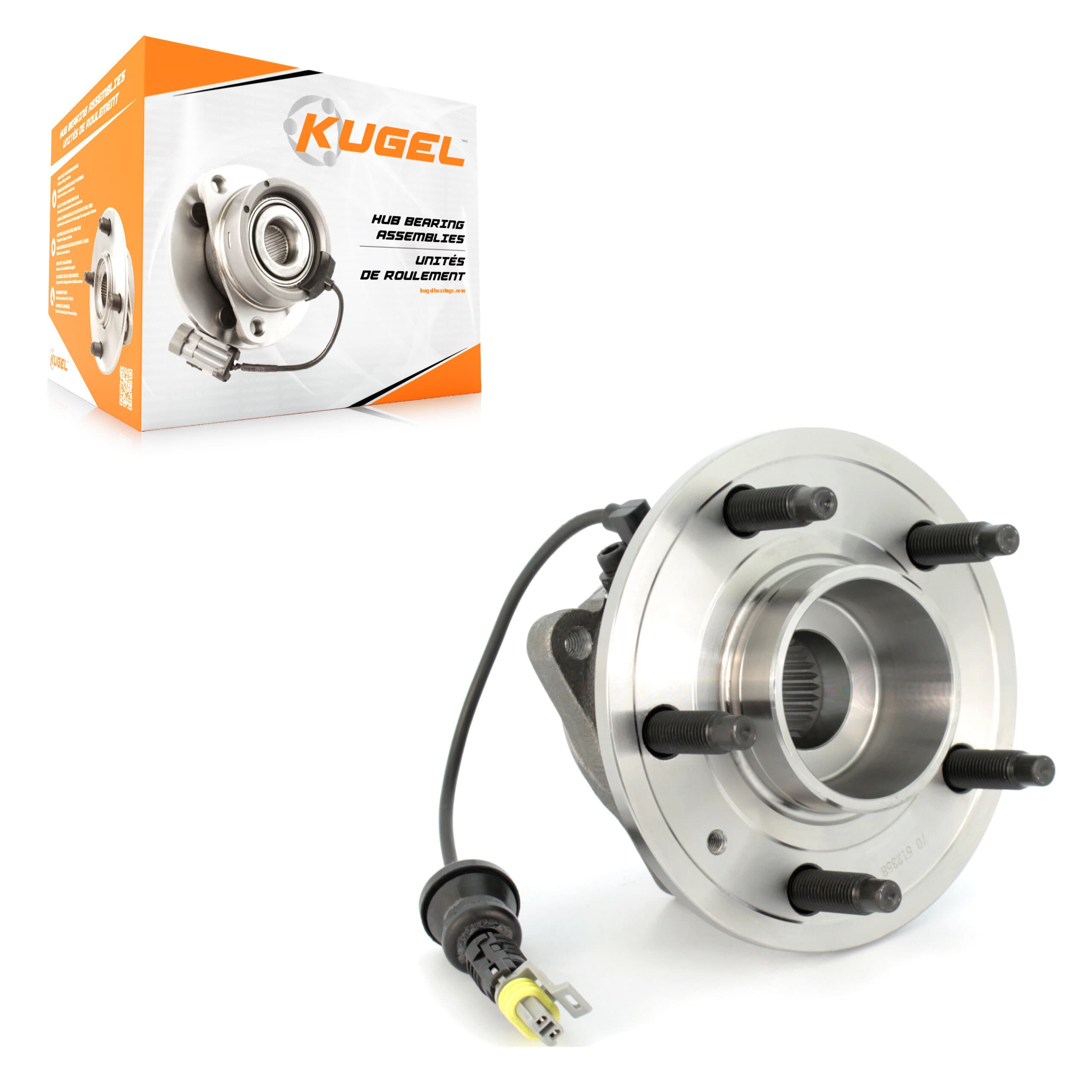 Kugel - 70-512358 - Rear Wheel Bearing and Hub Assembly image 1