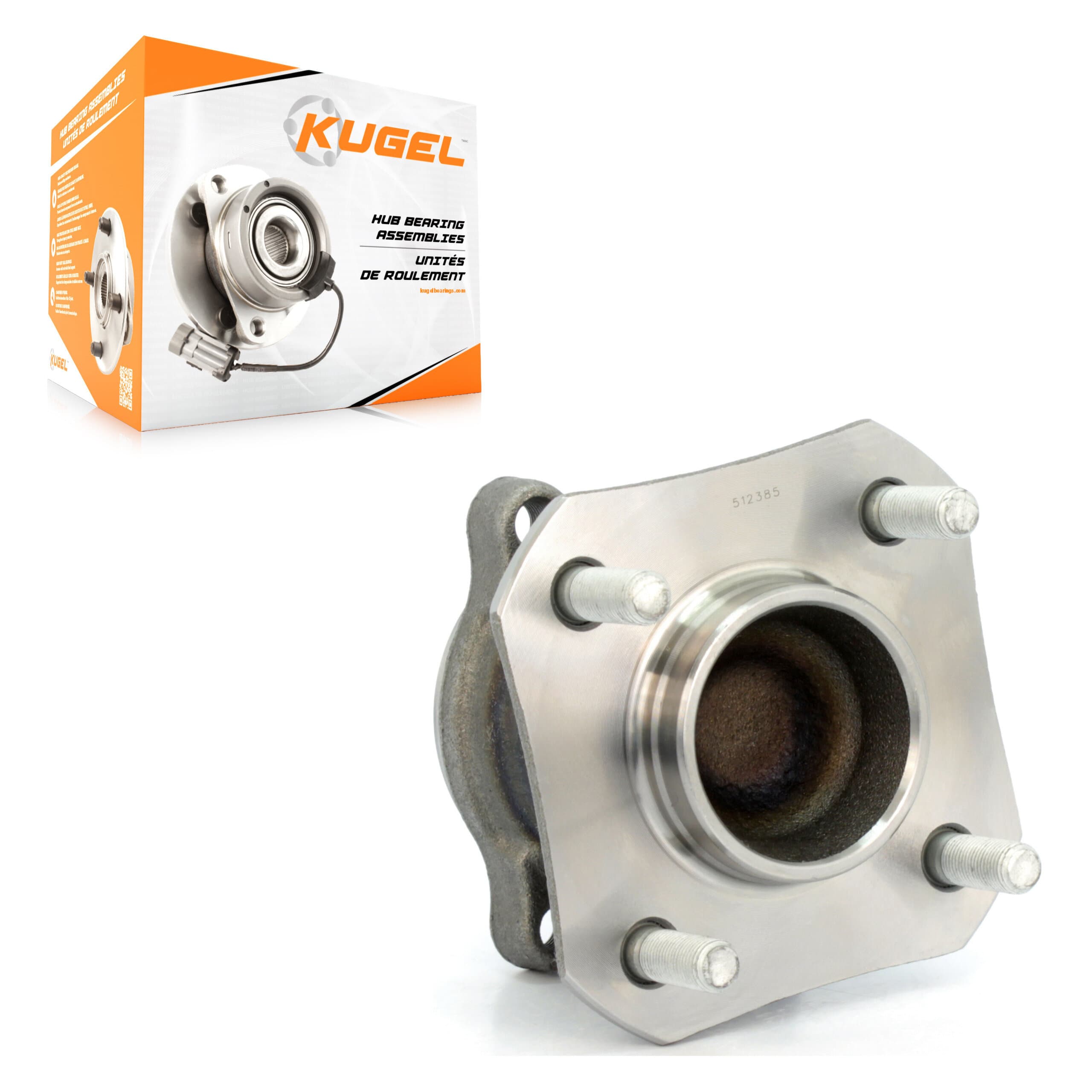 Kugel - 70-512385 - Rear Wheel Bearing and Hub Assembly image 1