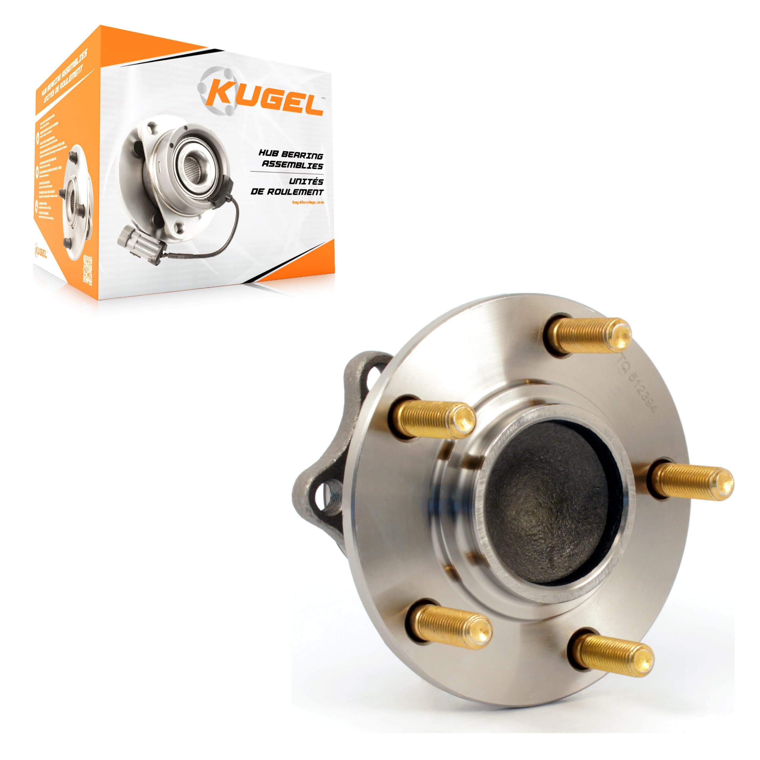 Kugel - 70-512394 - Rear Wheel Bearing and Hub Assembly image 1
