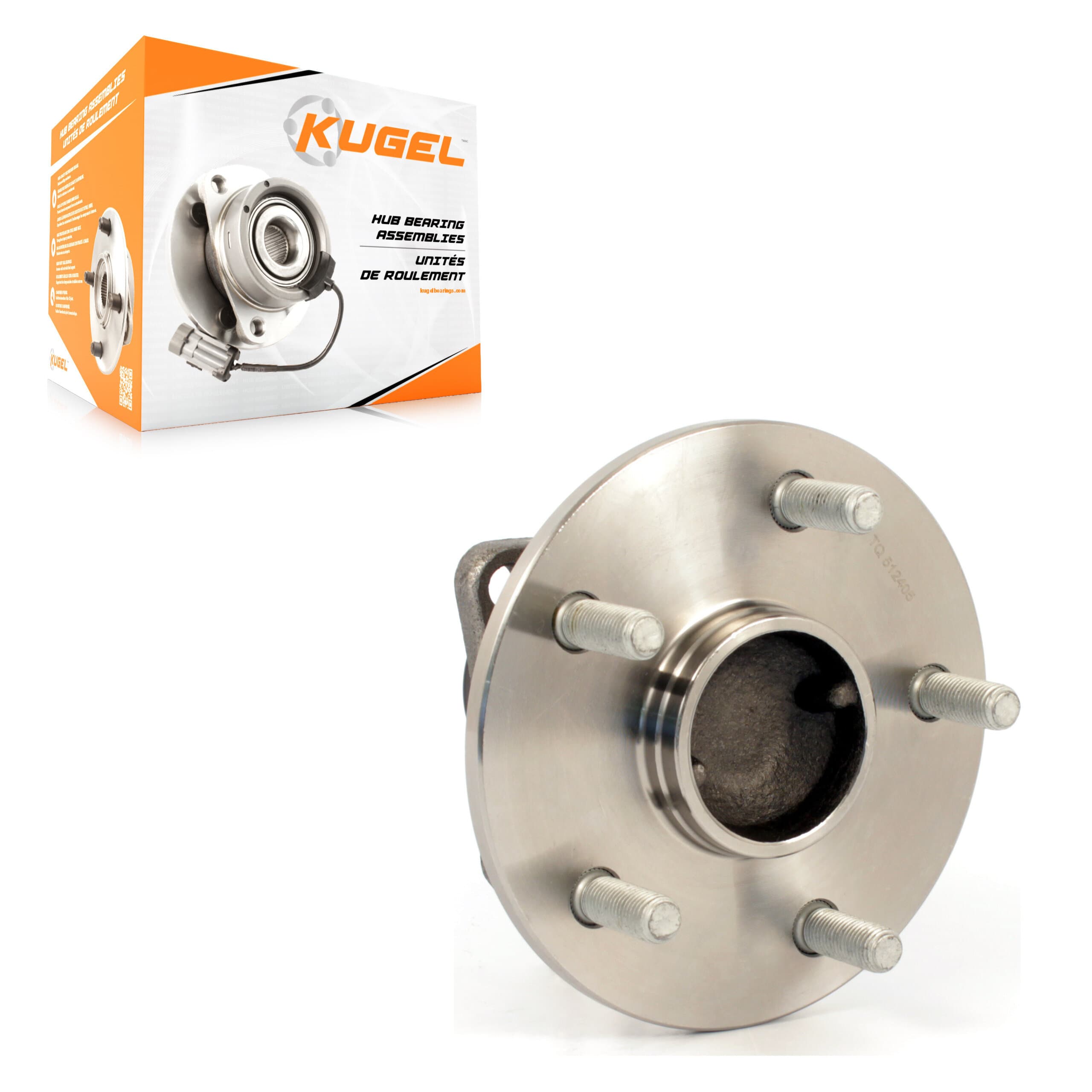 Kugel - 70-512405 - Rear Wheel Bearing and Hub Assembly image 1