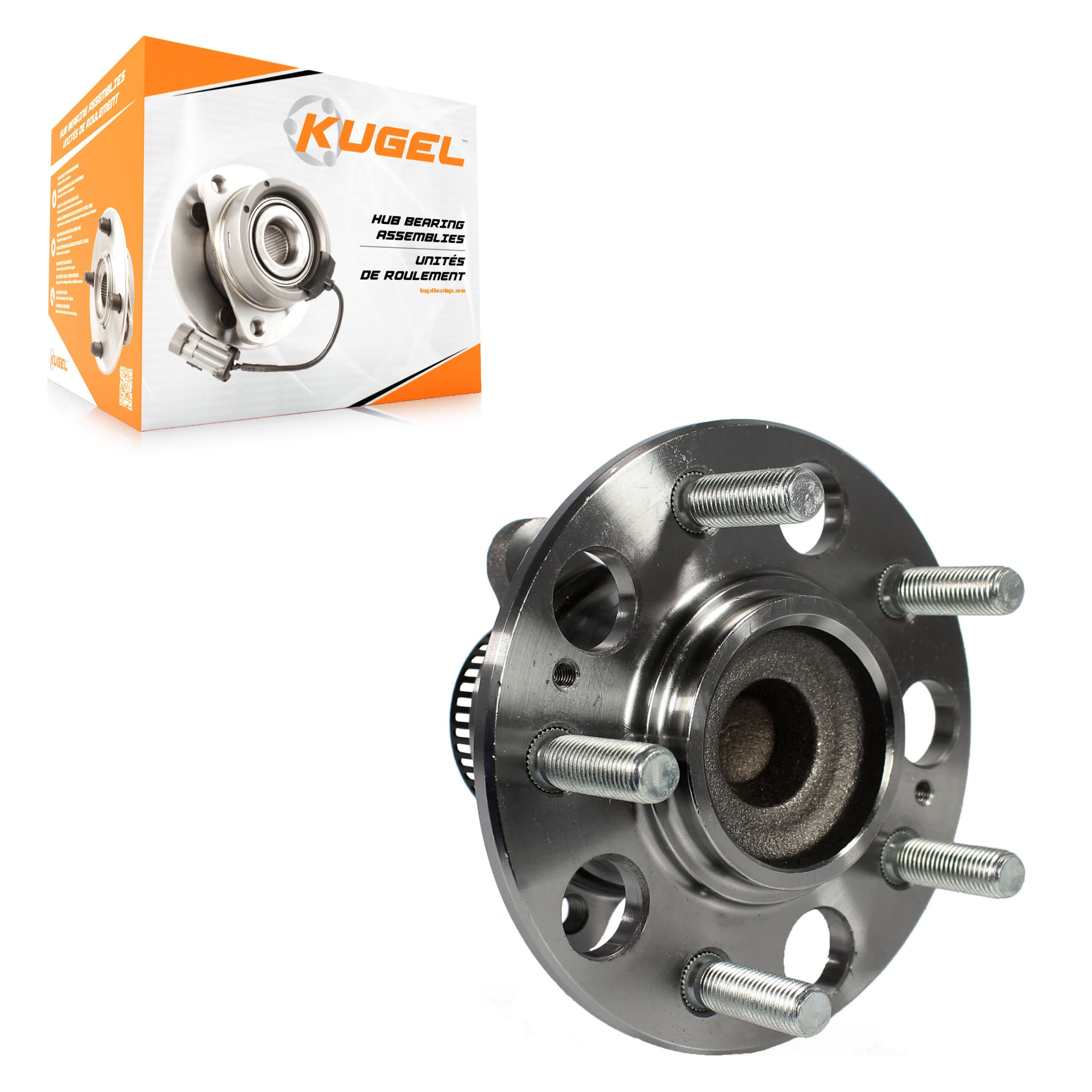 Kugel - 70-512410 - Rear Wheel Bearing and Hub Assembly image 1