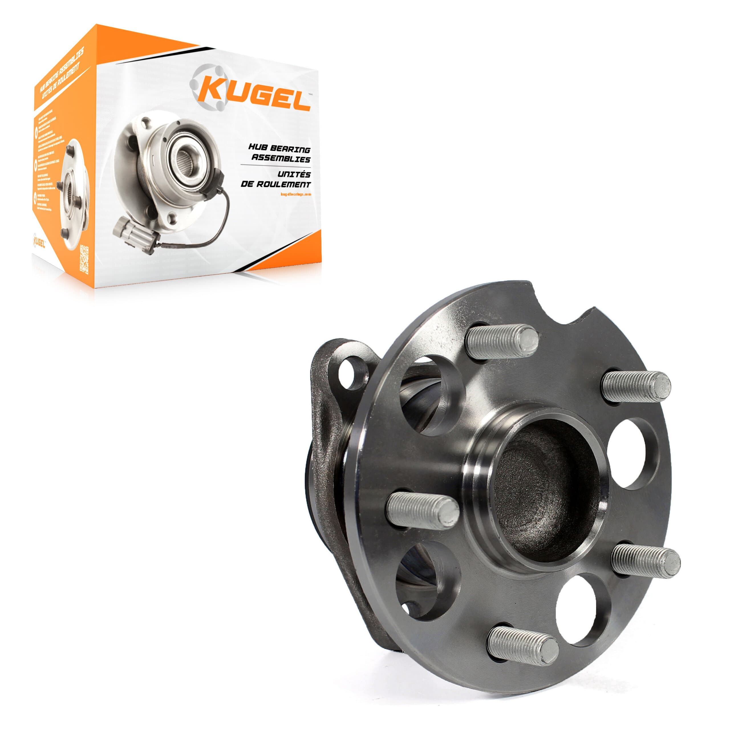 Kugel - 70-512421 - Rear Left Wheel Bearing and Hub Assembly image 1