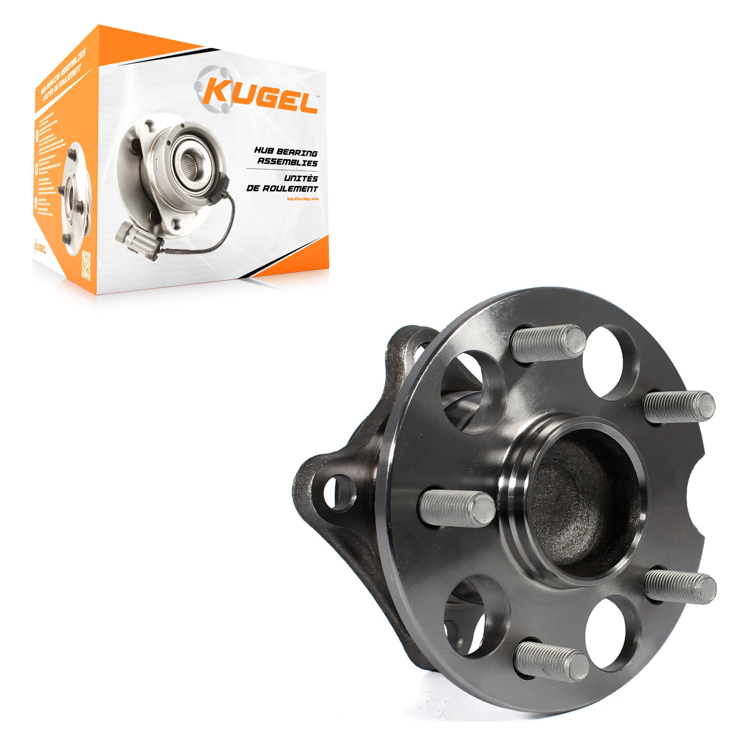 Kugel - 70-512422 - Rear Right Wheel Bearing and Hub Assembly image 1