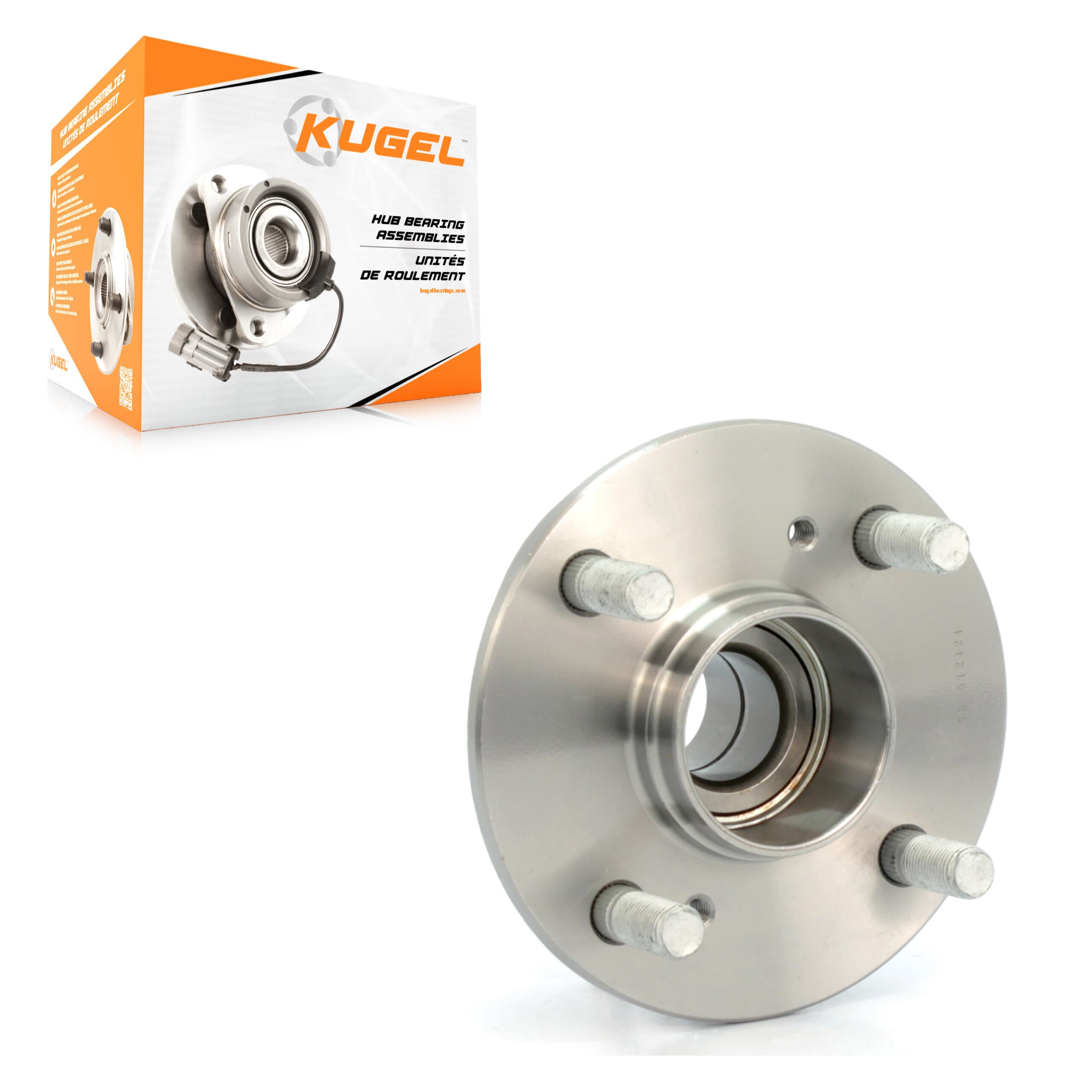 Kugel - 70-512424 - Rear Wheel Bearing and Hub Assembly image 1