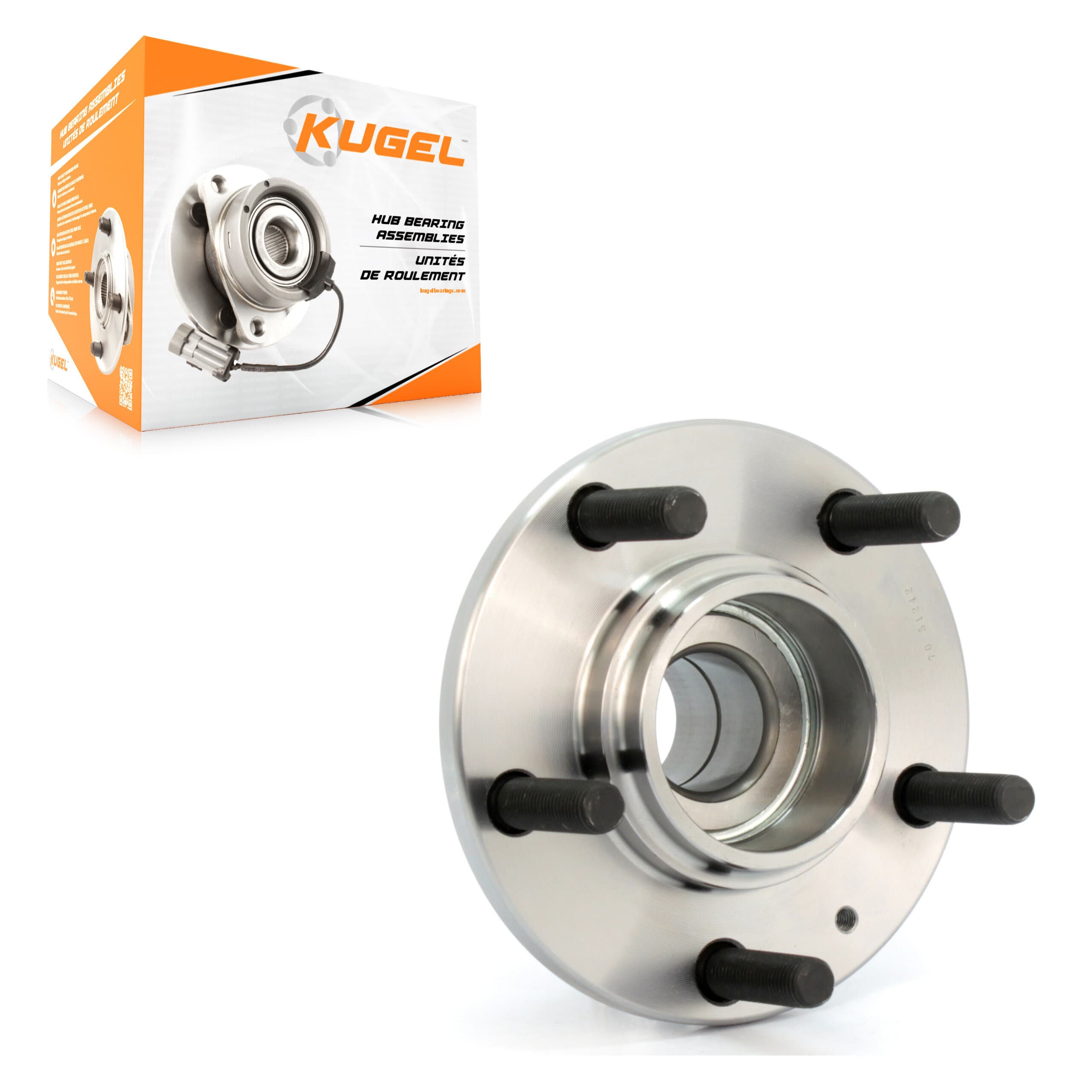 Kugel - 70-512428 - Rear Wheel Bearing and Hub Assembly image 1
