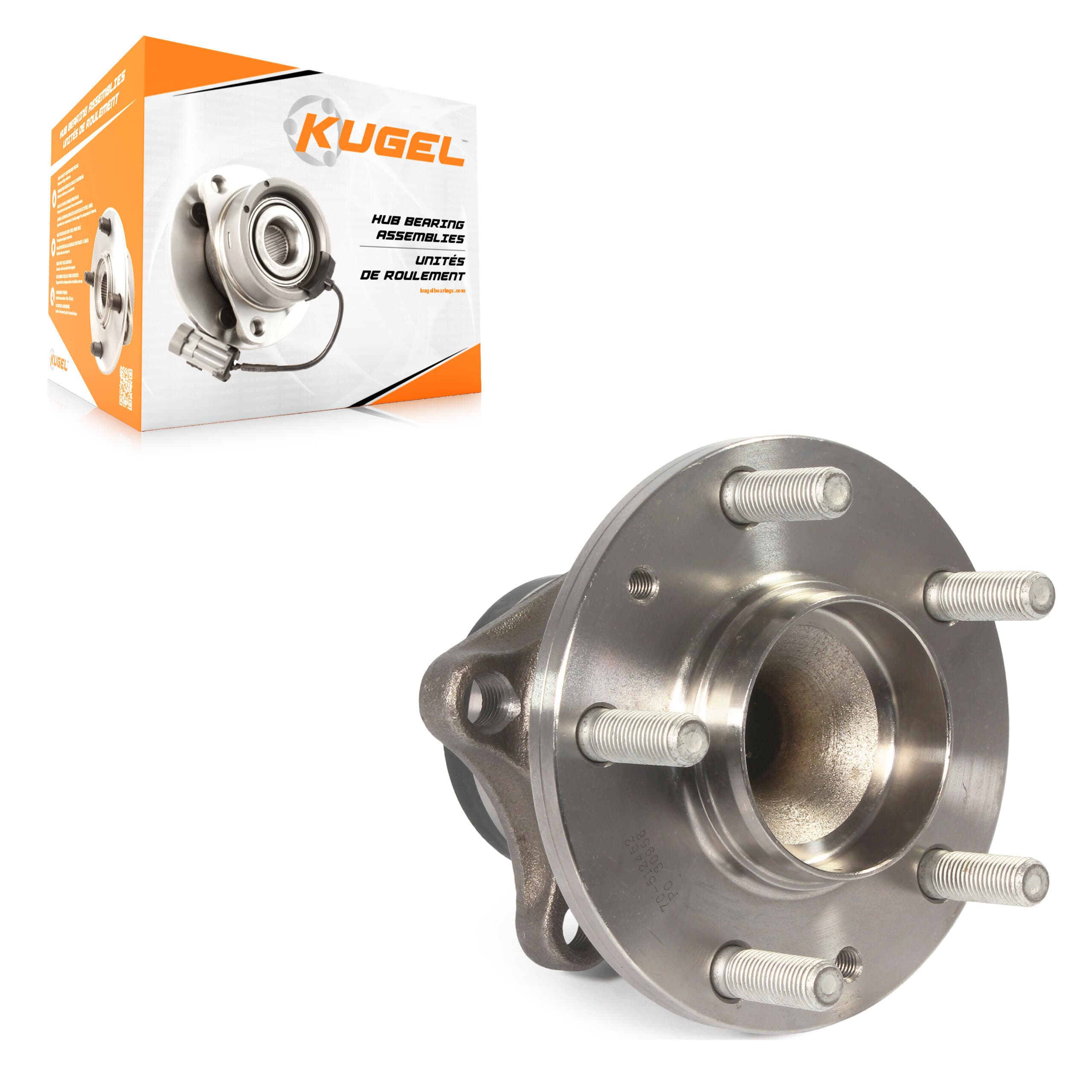 Kugel - 70-512452 - Rear Wheel Bearing and Hub Assembly image 1