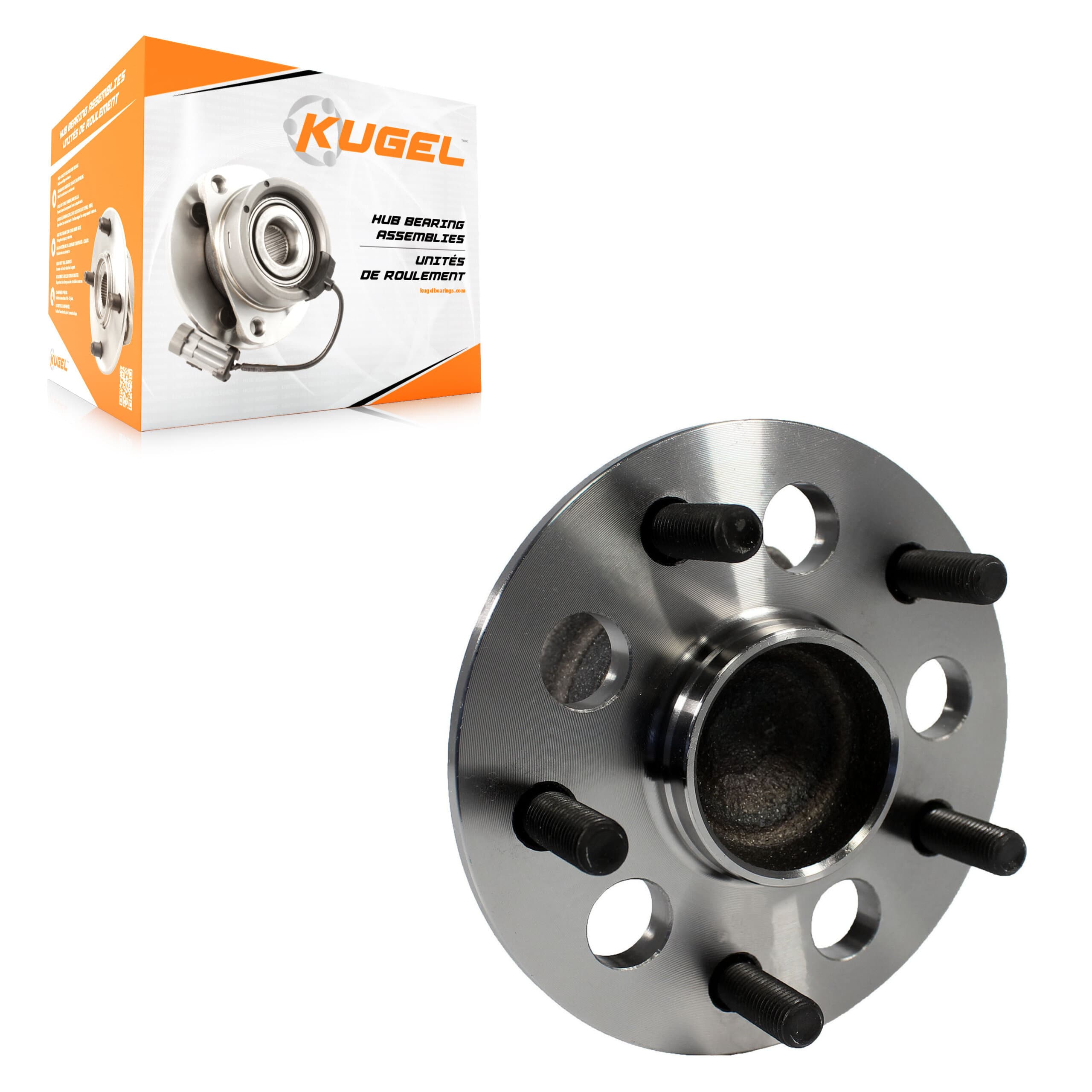 Kugel - 70-512455 - Rear Right Wheel Bearing and Hub Assembly image 1