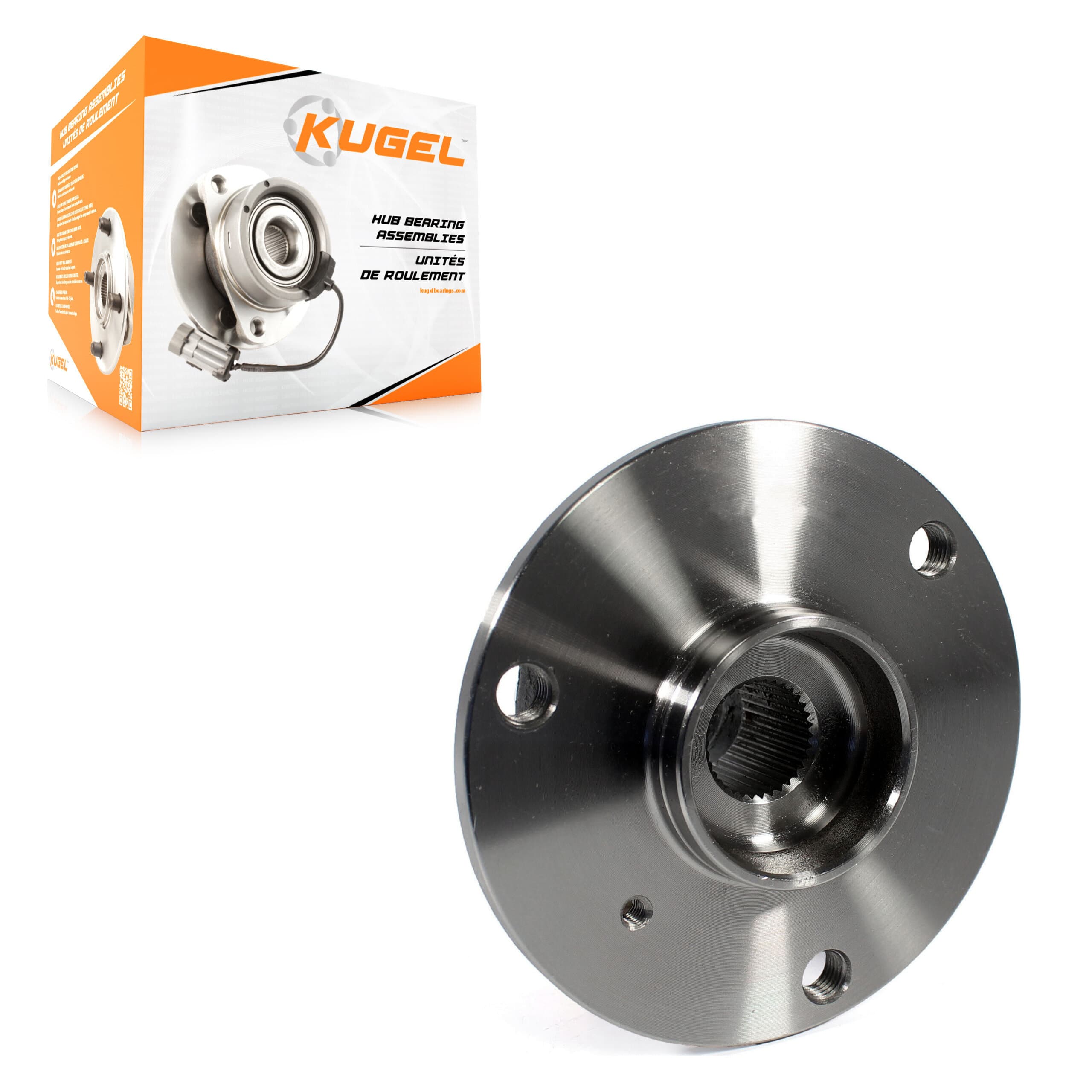 Kugel - 70-512473 - Rear Wheel Bearing and Hub Assembly image 1
