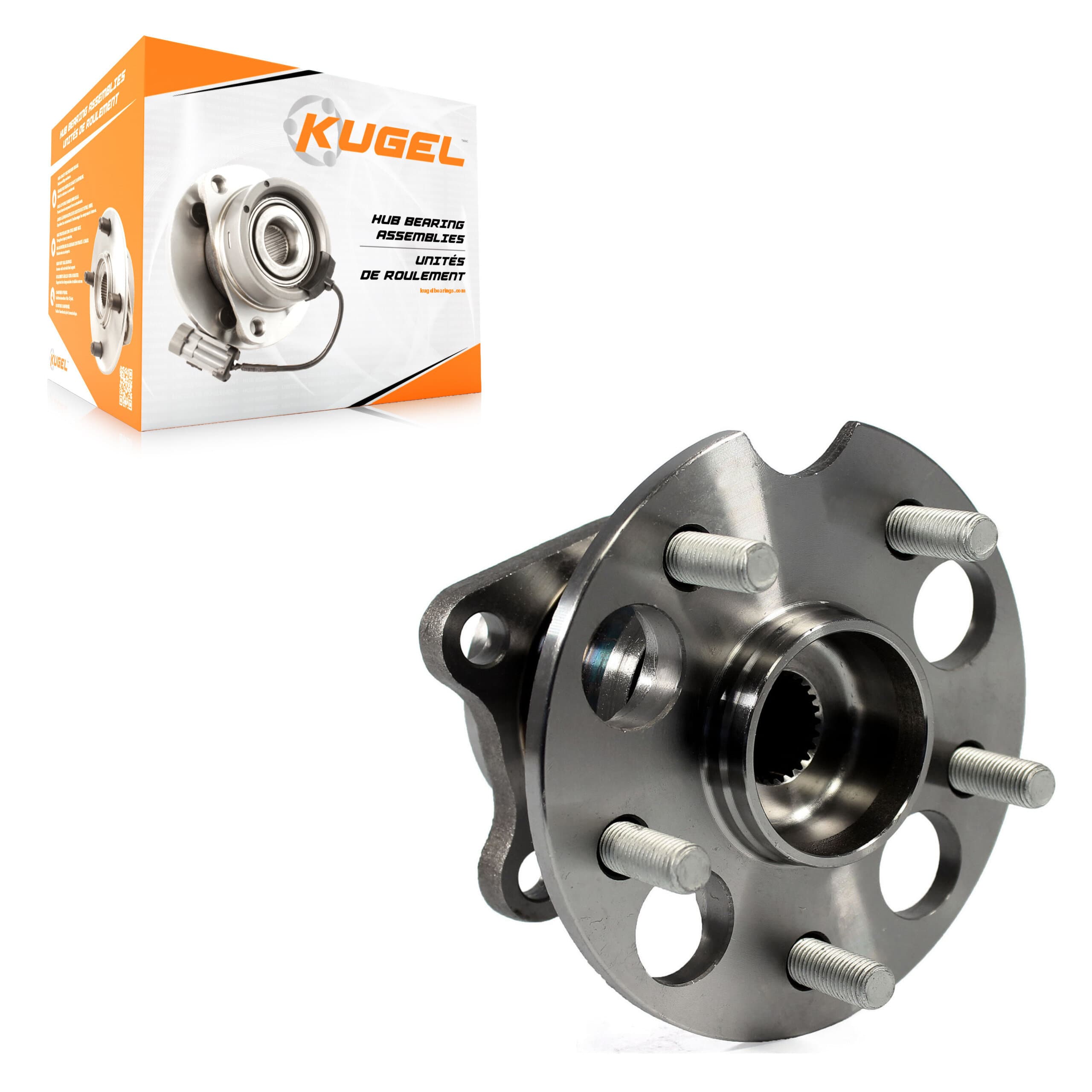 Kugel - 70-512482 - Rear Wheel Bearing and Hub Assembly image 1