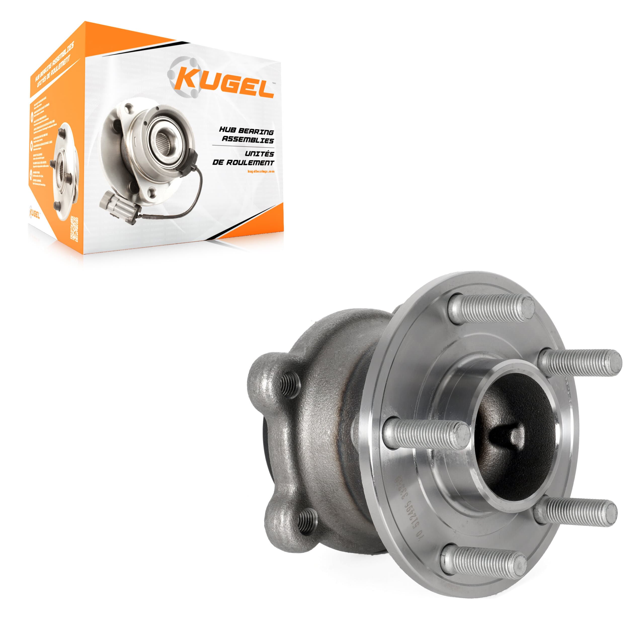 Kugel - 70-512496 - Rear Wheel Bearing and Hub Assembly image 1