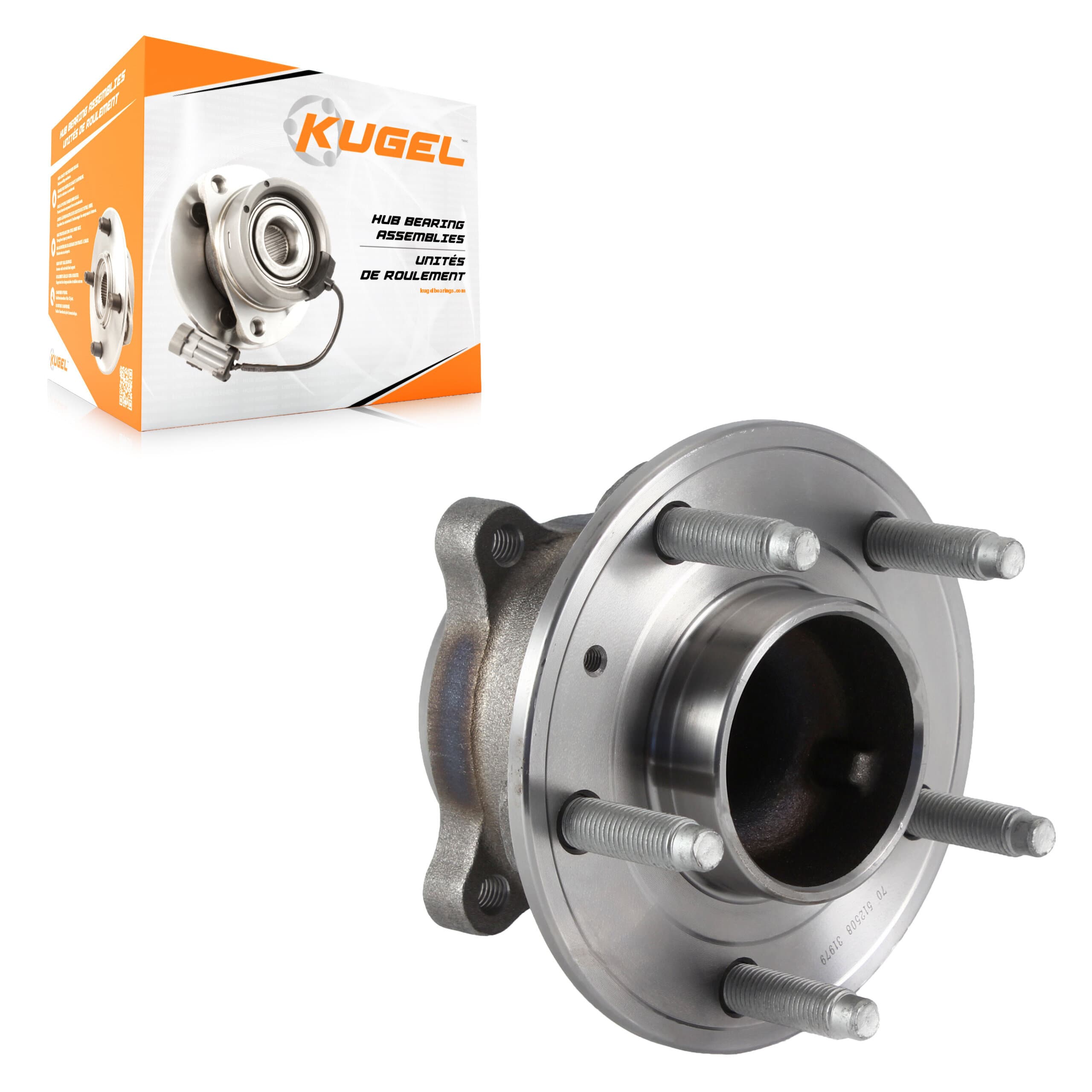 Kugel - 70-512508 - Rear Wheel Bearing and Hub Assembly image 1