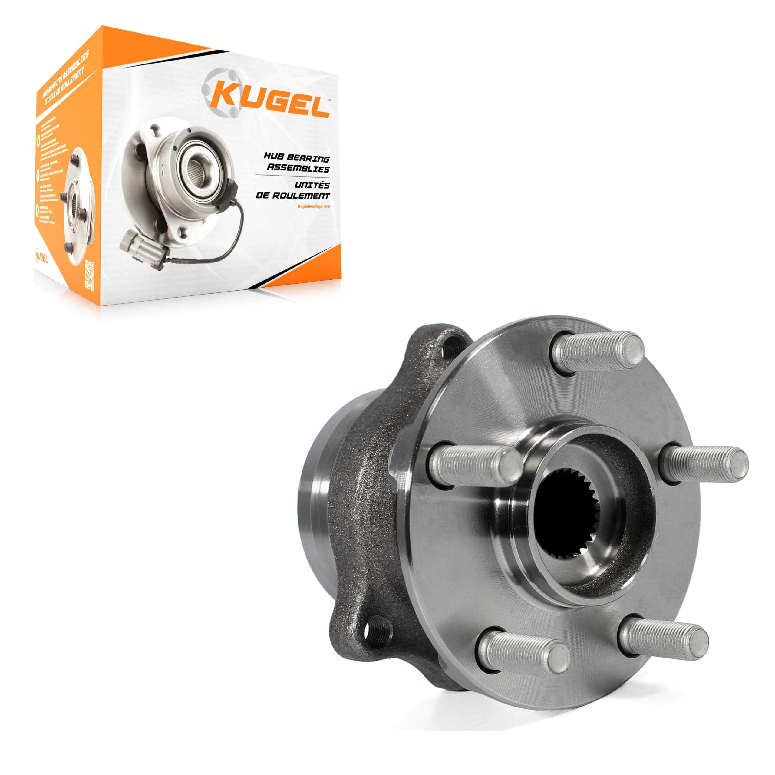 Kugel - 70-512518 - Rear Wheel Bearing and Hub Assembly image 1