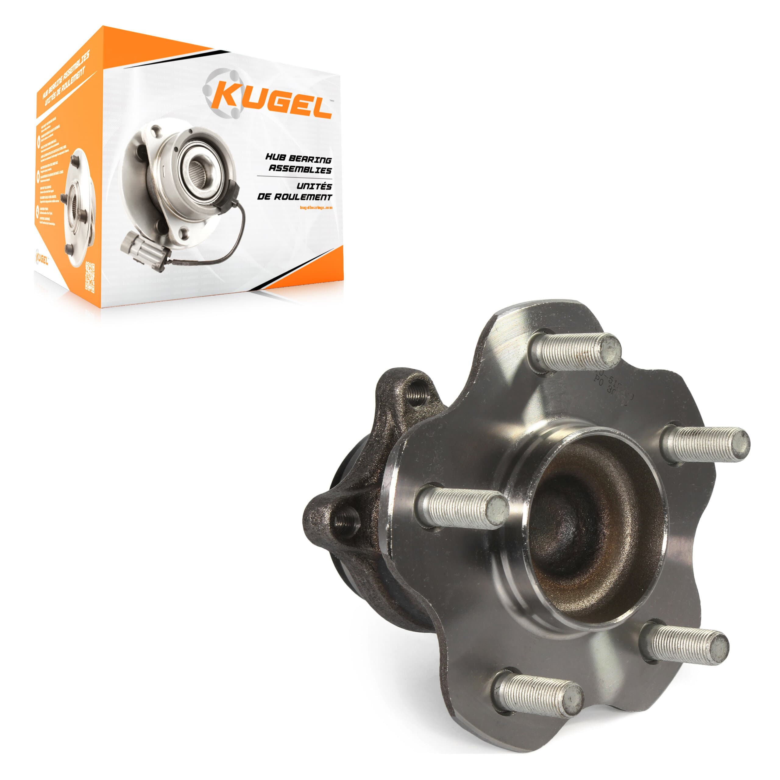 Kugel - 70-512530 - Rear Wheel Bearing and Hub Assembly image 1