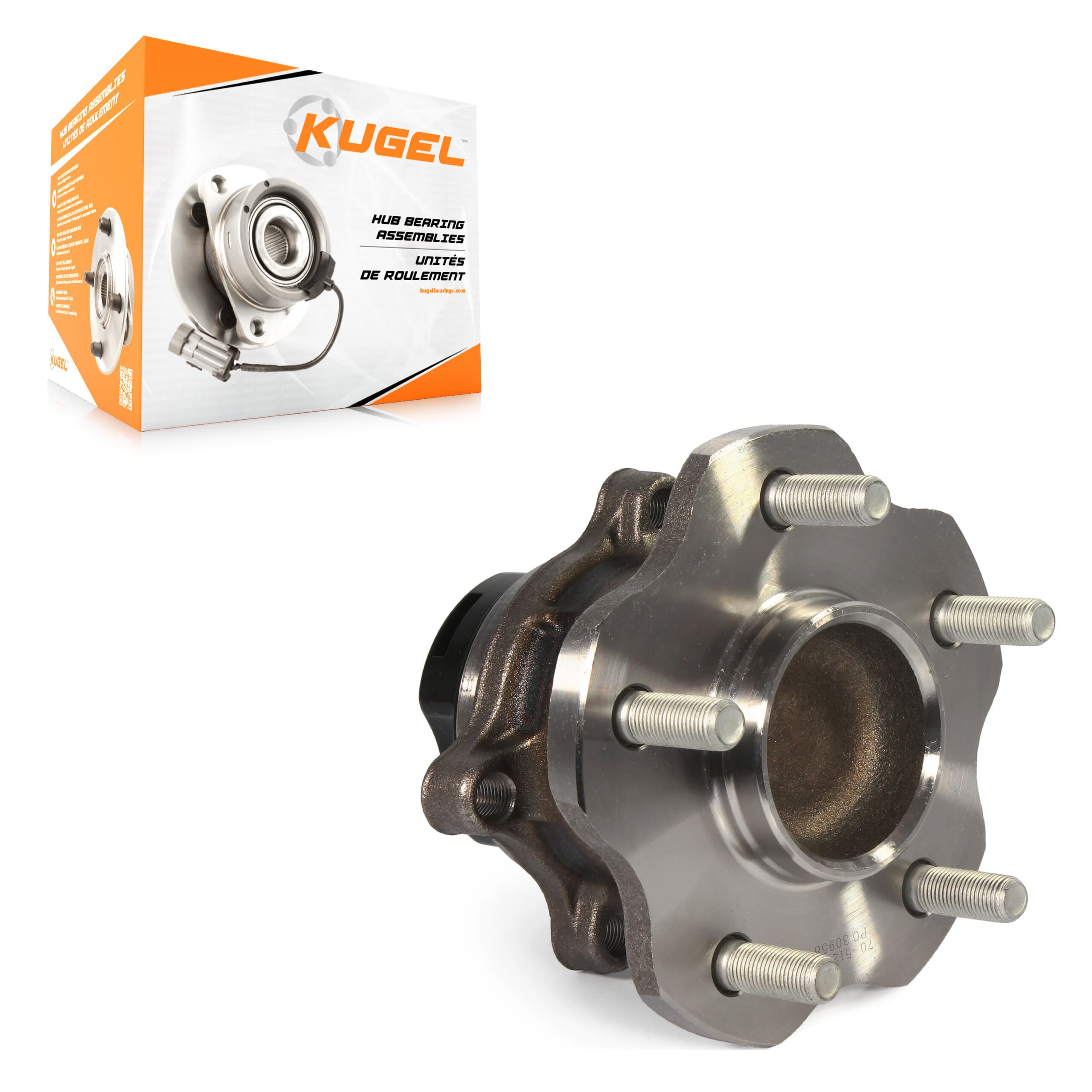 Kugel - 70-512533 - Rear Wheel Bearing and Hub Assembly image 1