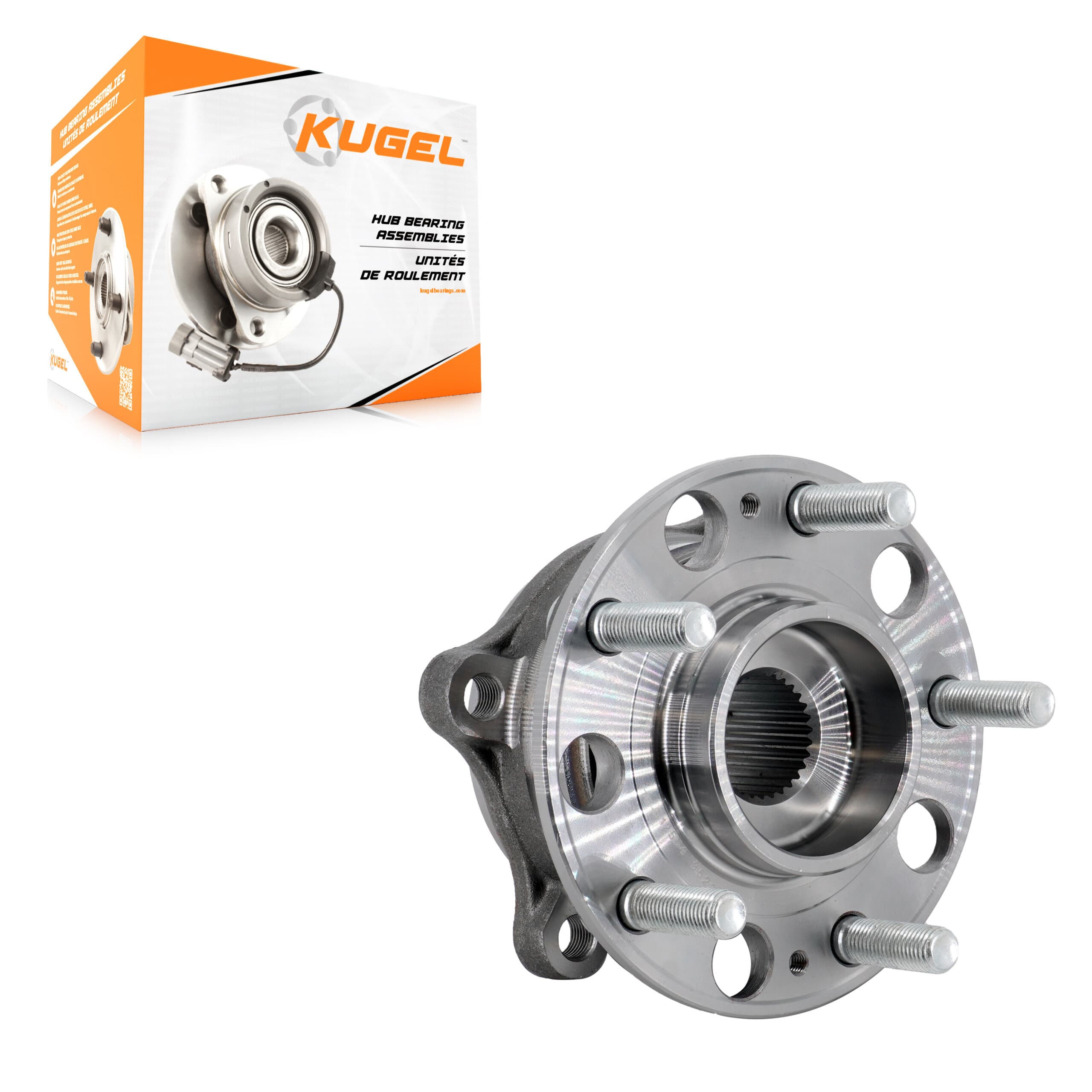 Kugel - 70-512554 - Rear Wheel Bearing and Hub Assembly image 1