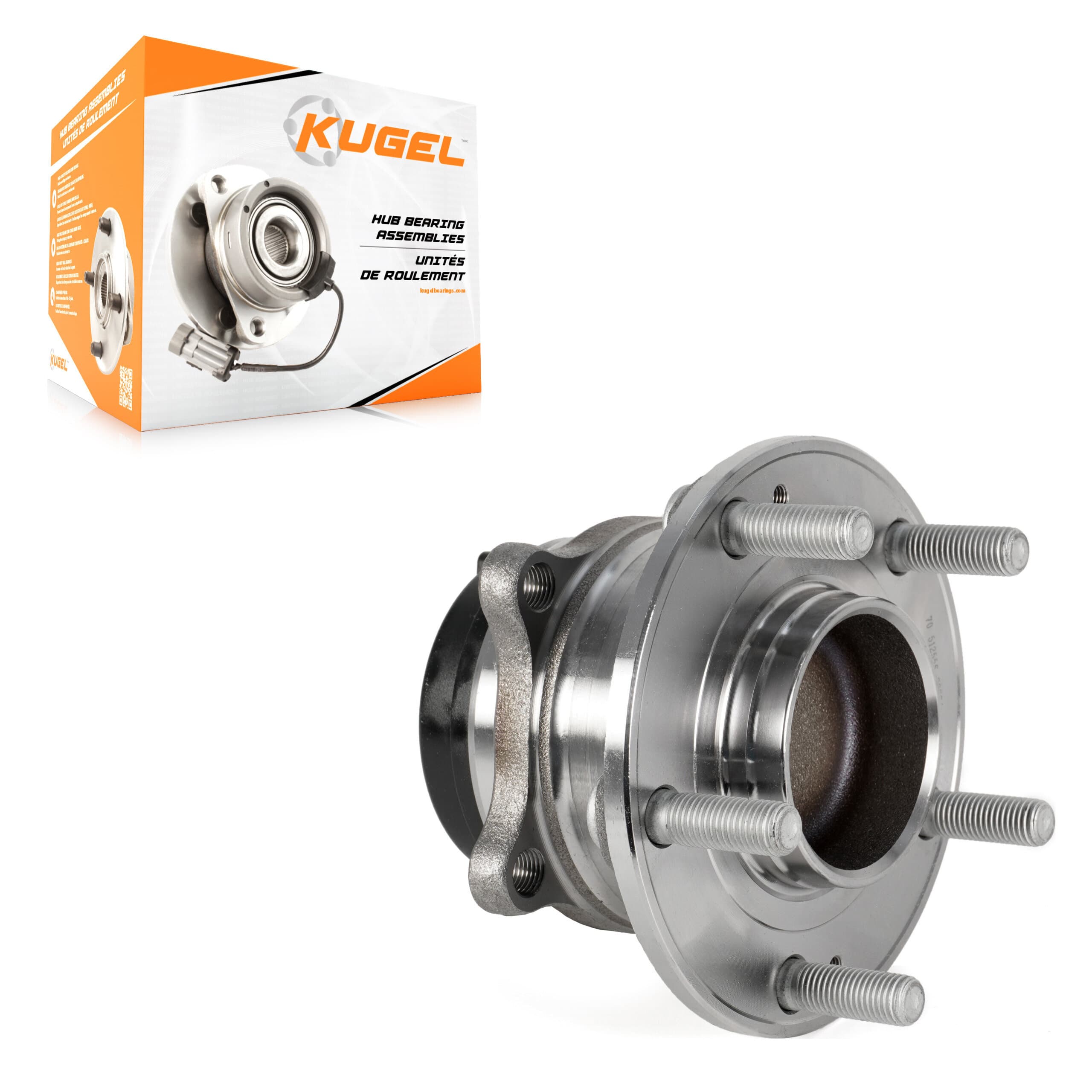 Kugel - 70-512556 - Rear Wheel Bearing and Hub Assembly image 1