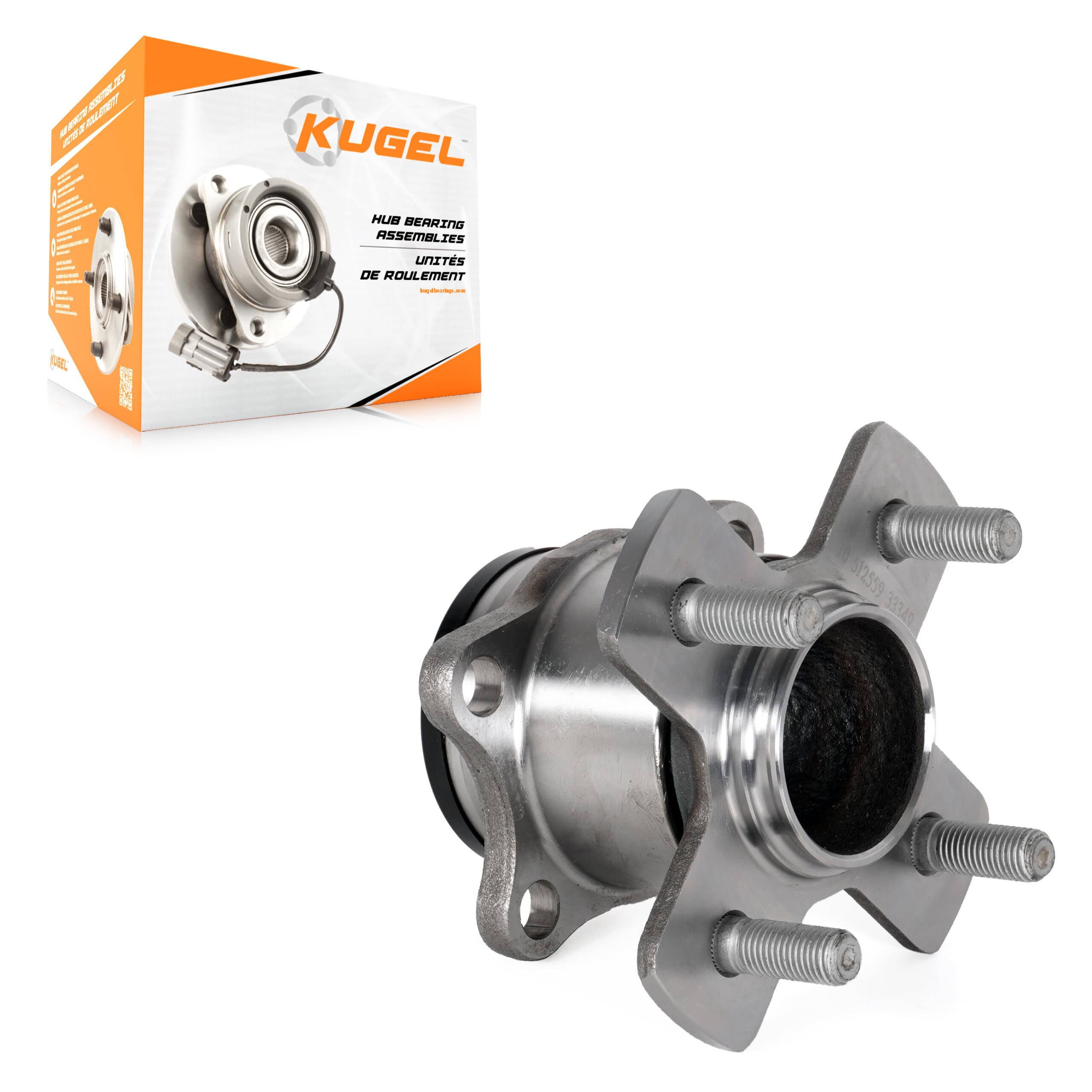 Kugel - 70-512559 - Rear Wheel Bearing and Hub Assembly image 1